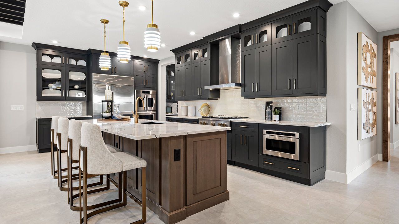 Sarah Model Home - Island Kitchen