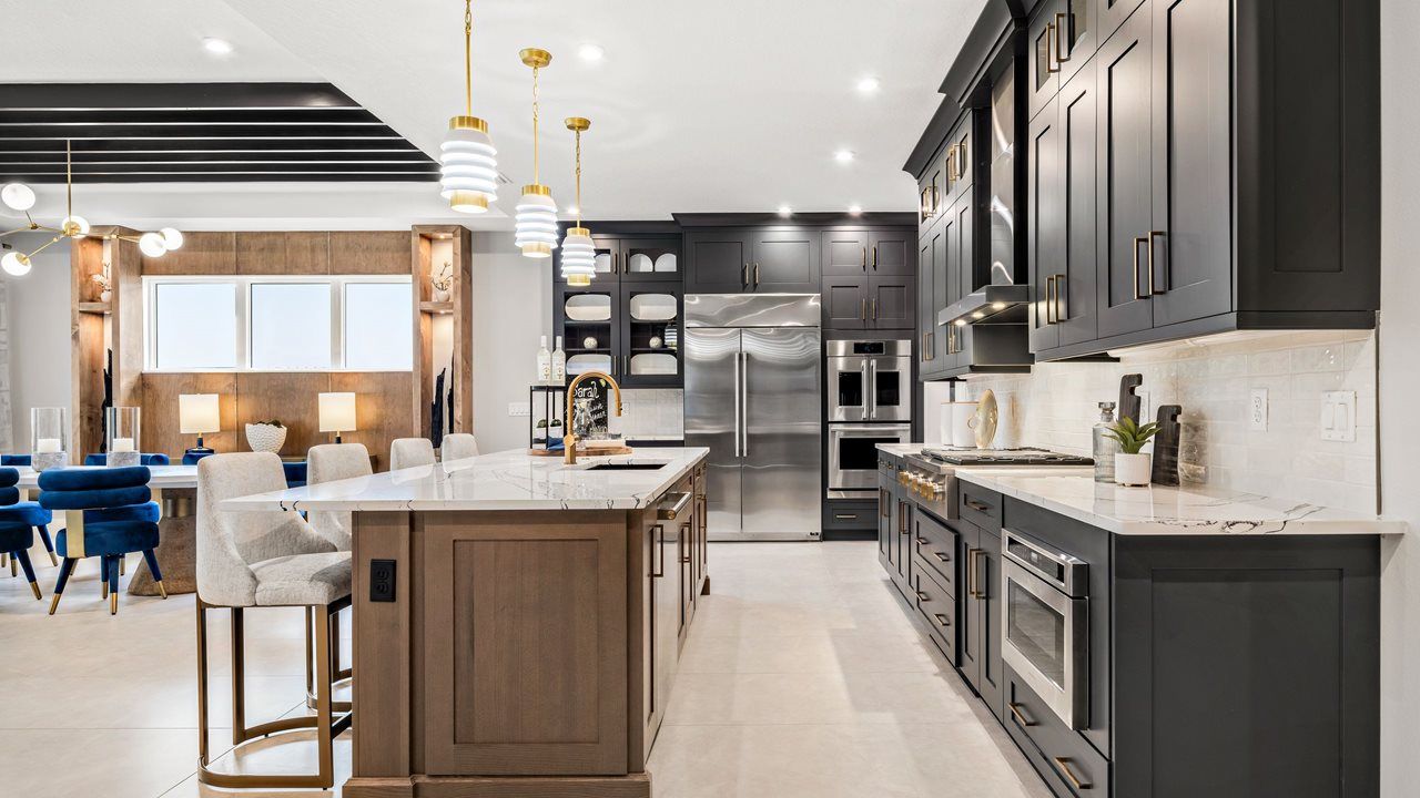 Sarah Model Home - Island Kitchen