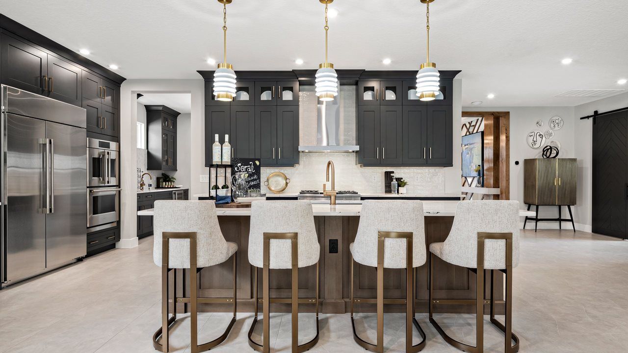 Sarah Model Home - Island Kitchen