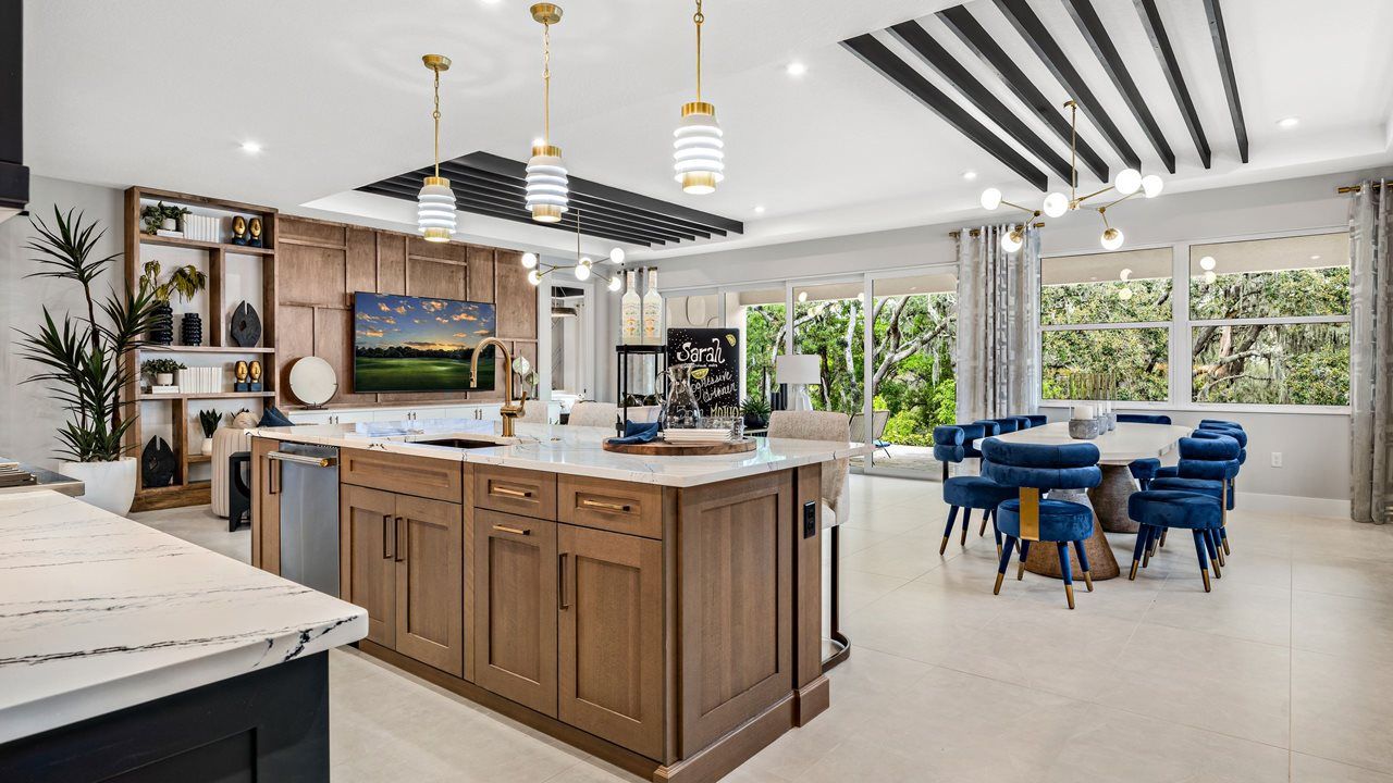 Sarah Model Home - Island Kitchen