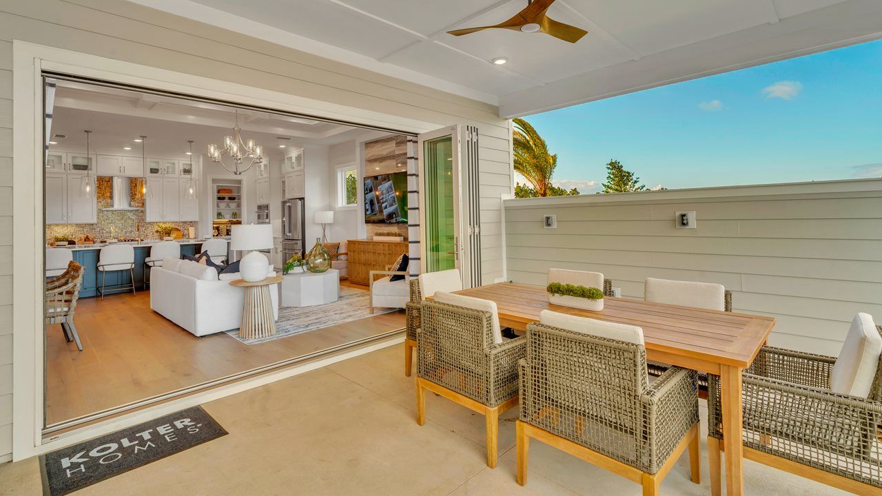 Lila Model Home | Lanai