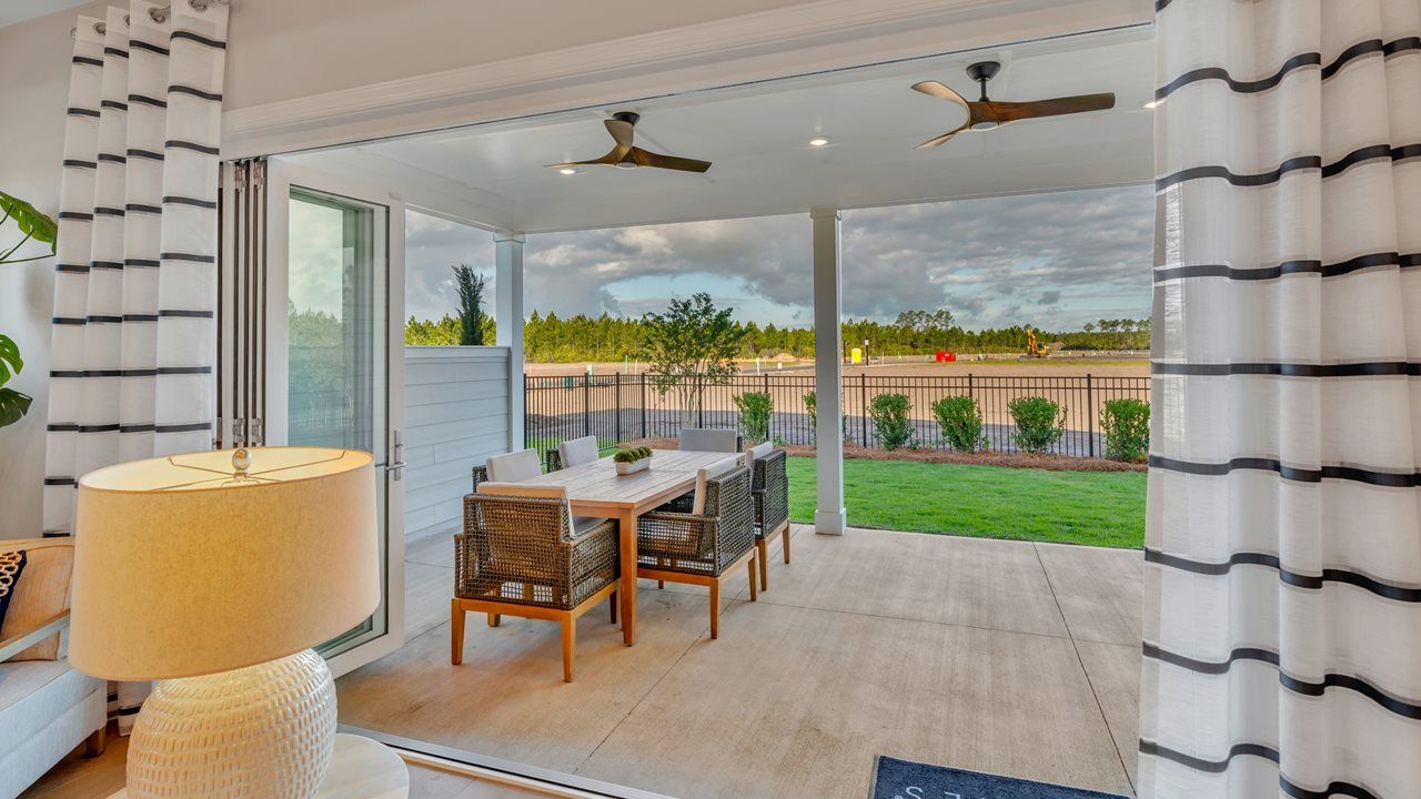 Lila Model Home | Lanai