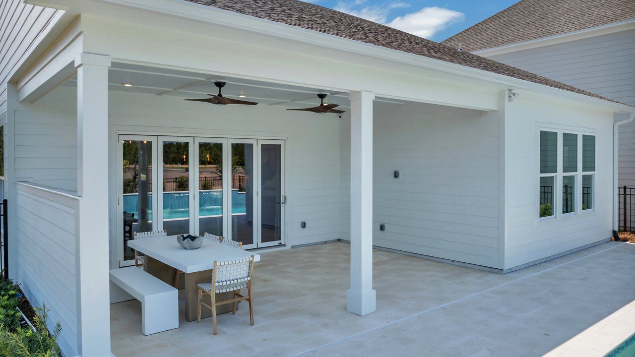 Madison Model Home | Lanai