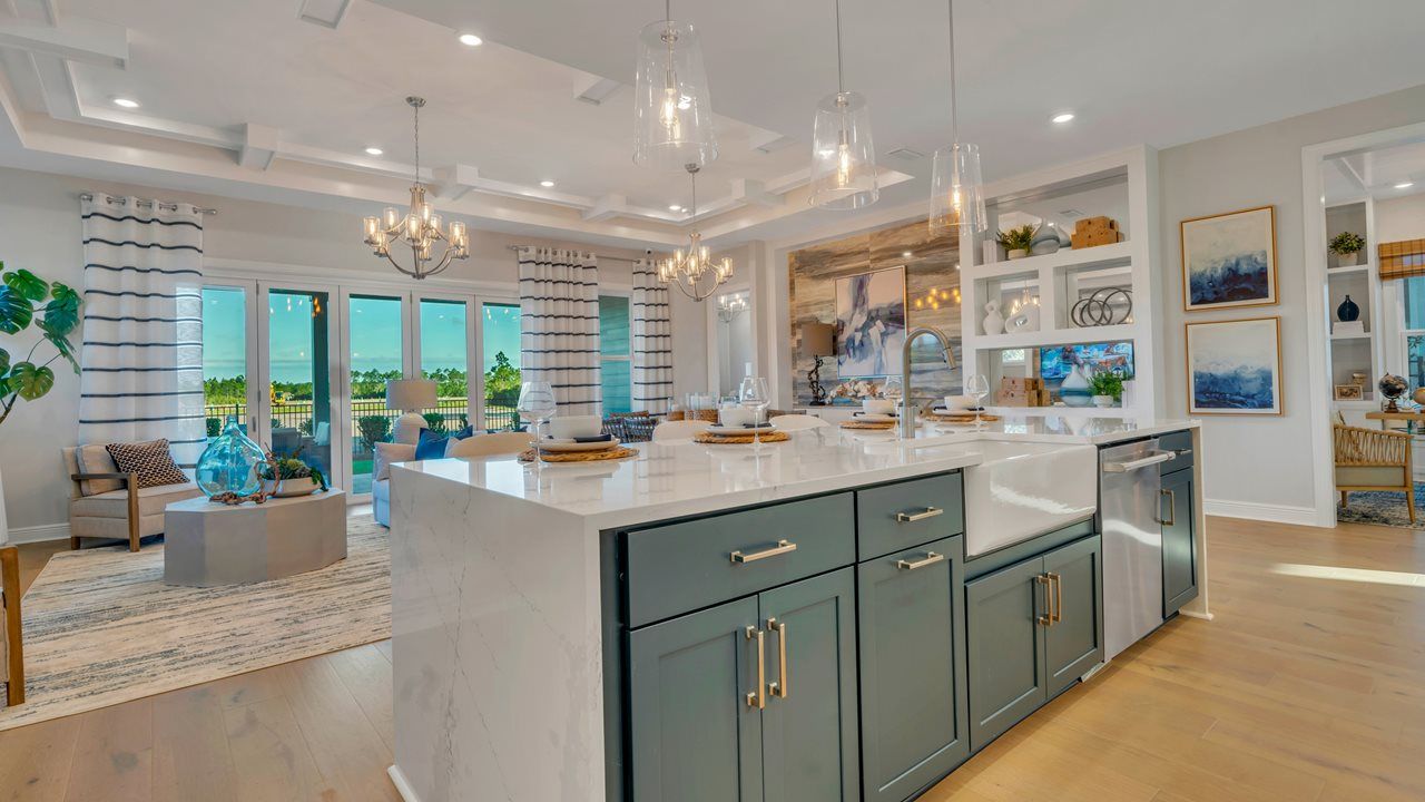Lila Model Home | Island Kitchen
