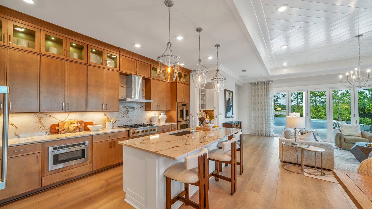 Madison Model Home | Island Kitchen