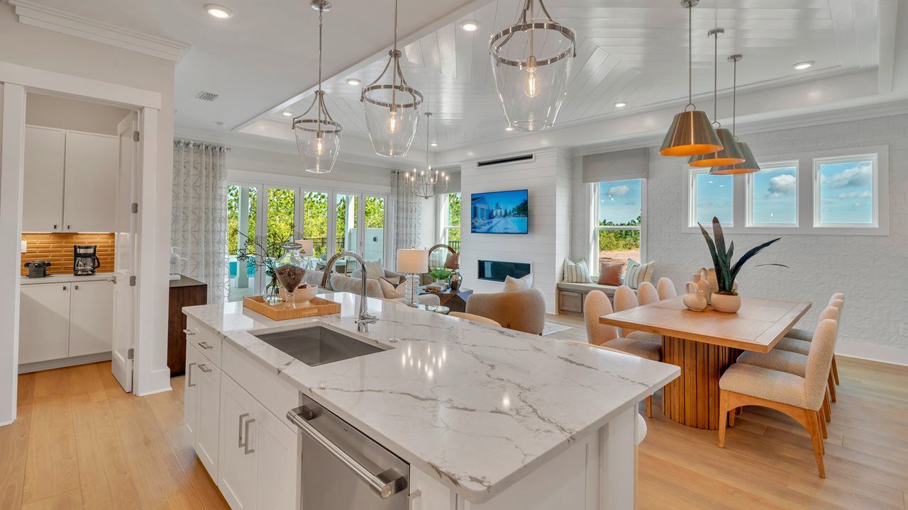 Madison Model Home | Island Kitchen
