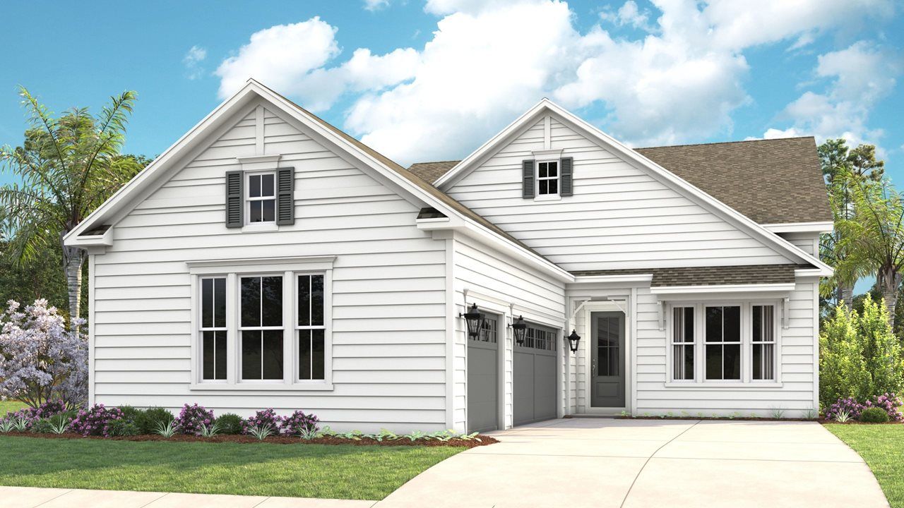 Heritage BH | Hardie Siding | 3 Car Garage