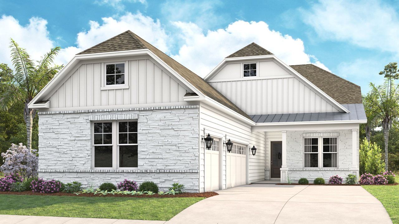 Farmhouse CH | Stone | 3 Car Garage