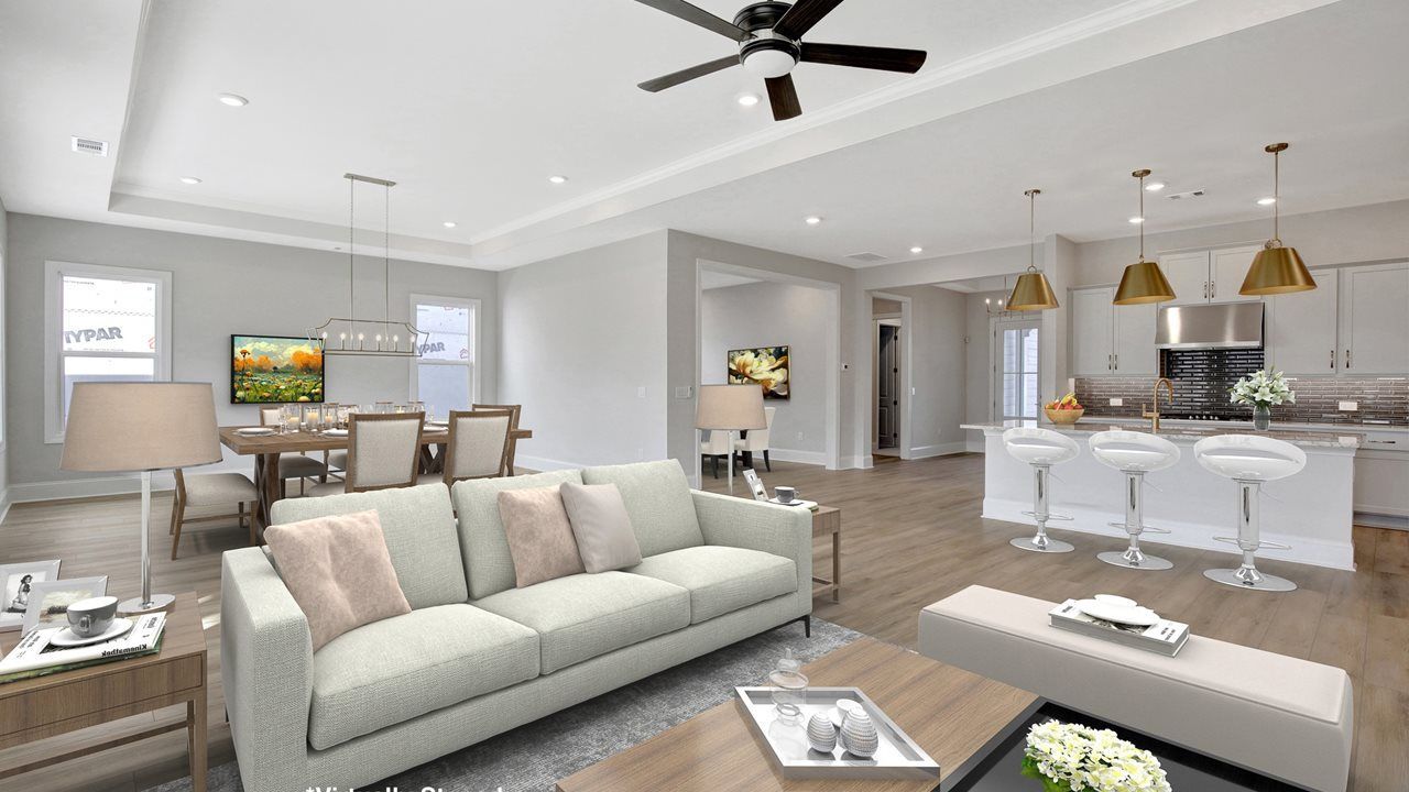 Taylor Model | Staged Great Room