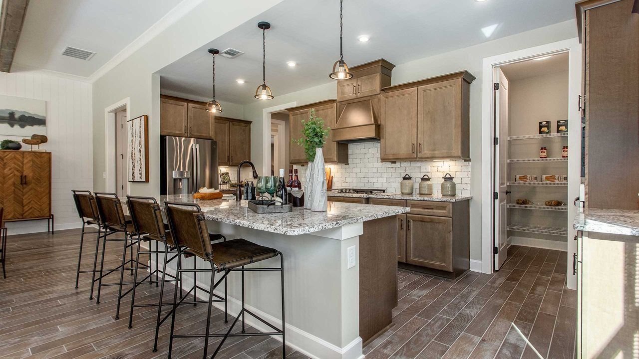 Maple II Model Home | Island Kitchen