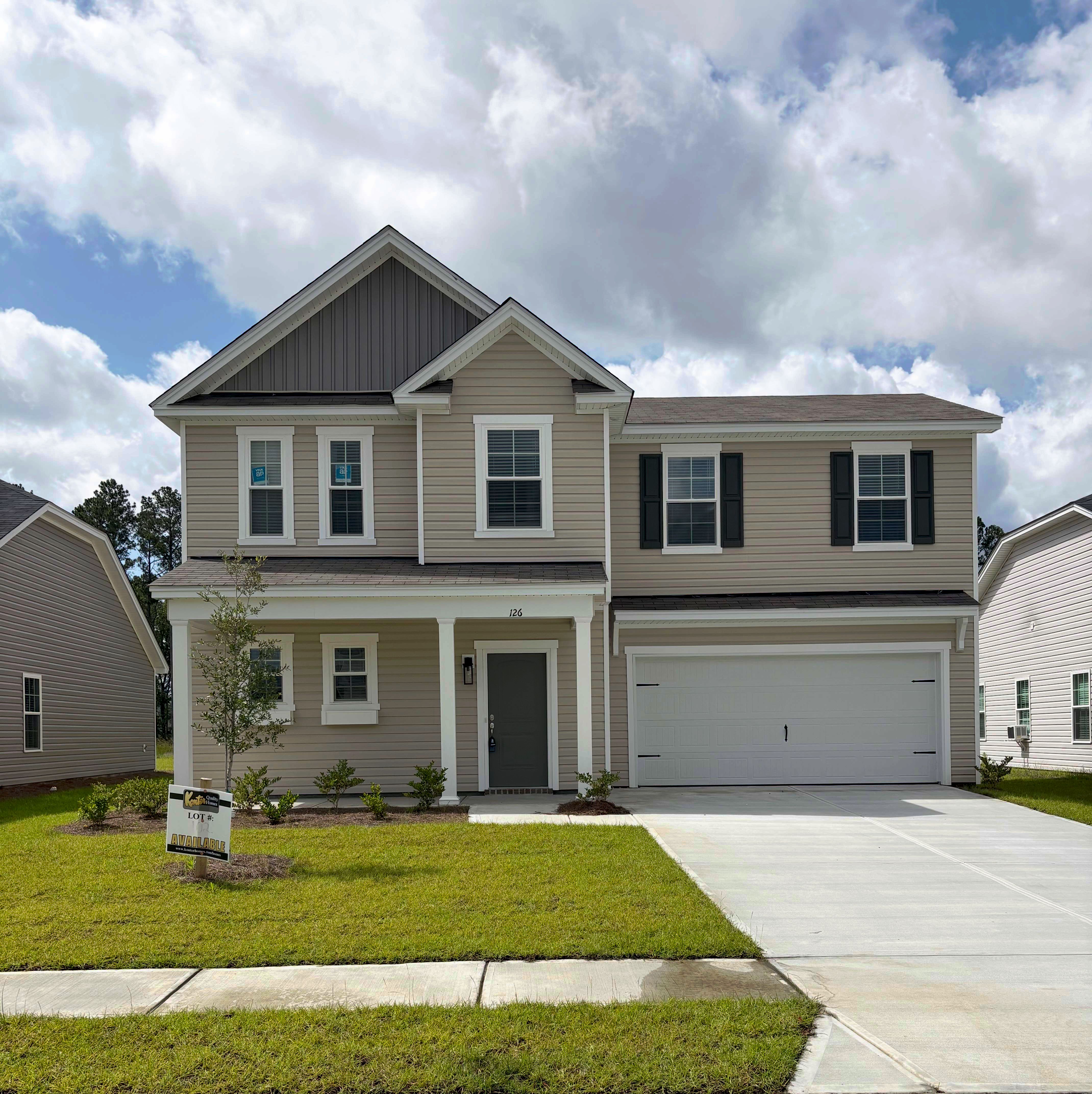 Rose Bank - Cottage Row: Bloomingdale, Georgia - Konter Quality Homes