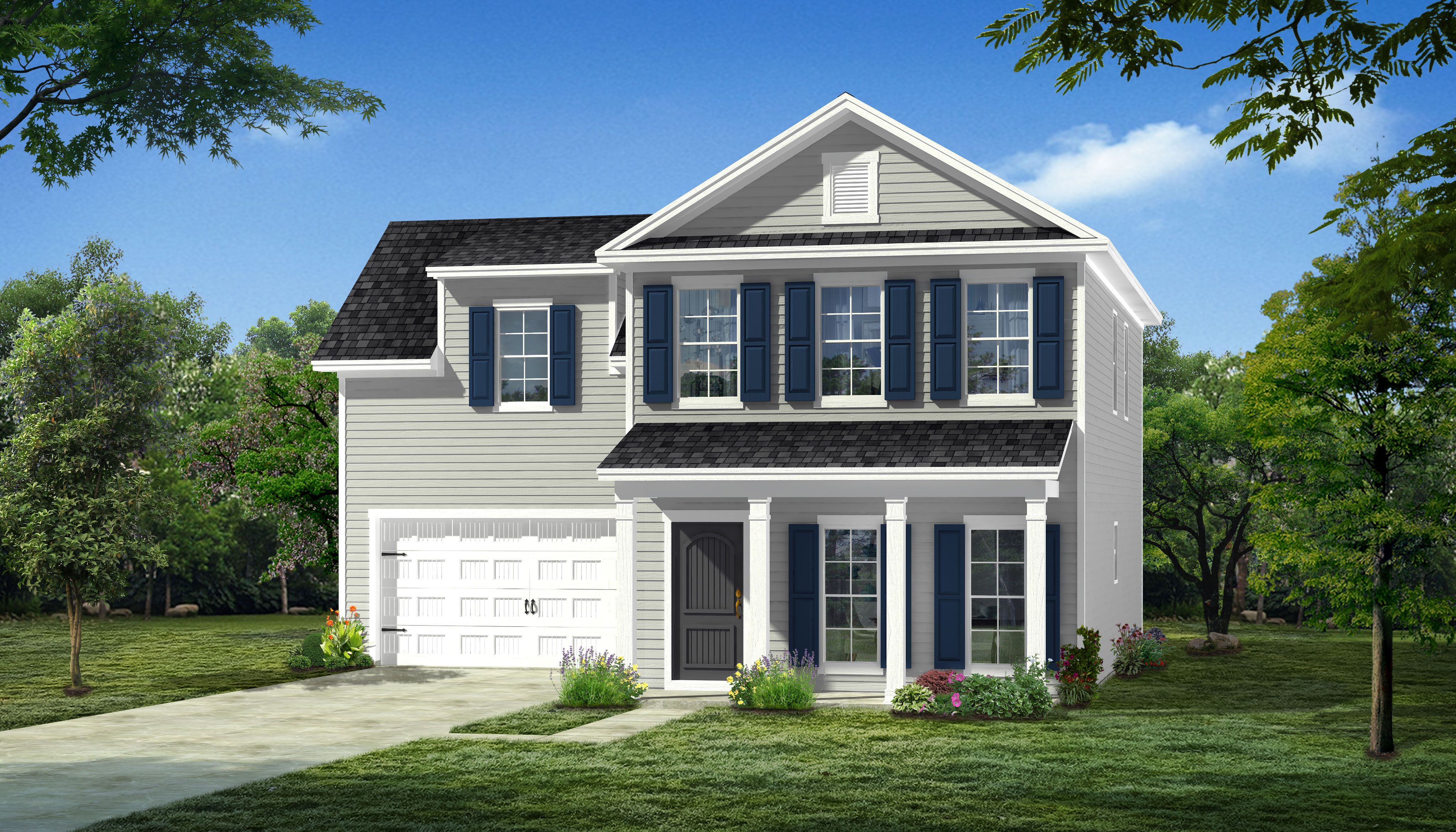 Fernlea - Cottage Row: Bloomingdale, Georgia - Konter Quality Homes