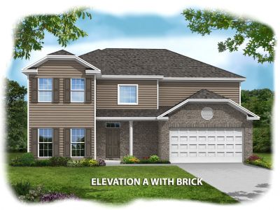 Crawford - Camden Crossing: Bloomingdale, Georgia - Konter Quality Homes
