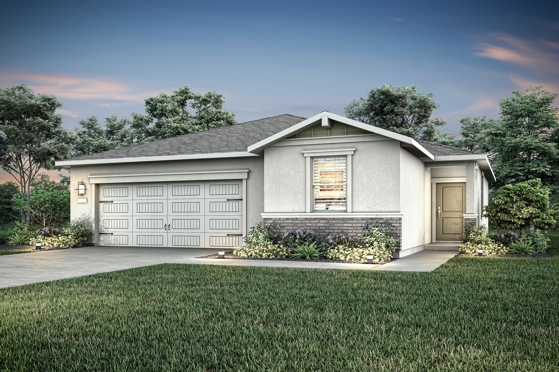 The Amador is a beautiful single story home with 2 bedrooms and 2 bathrooms.