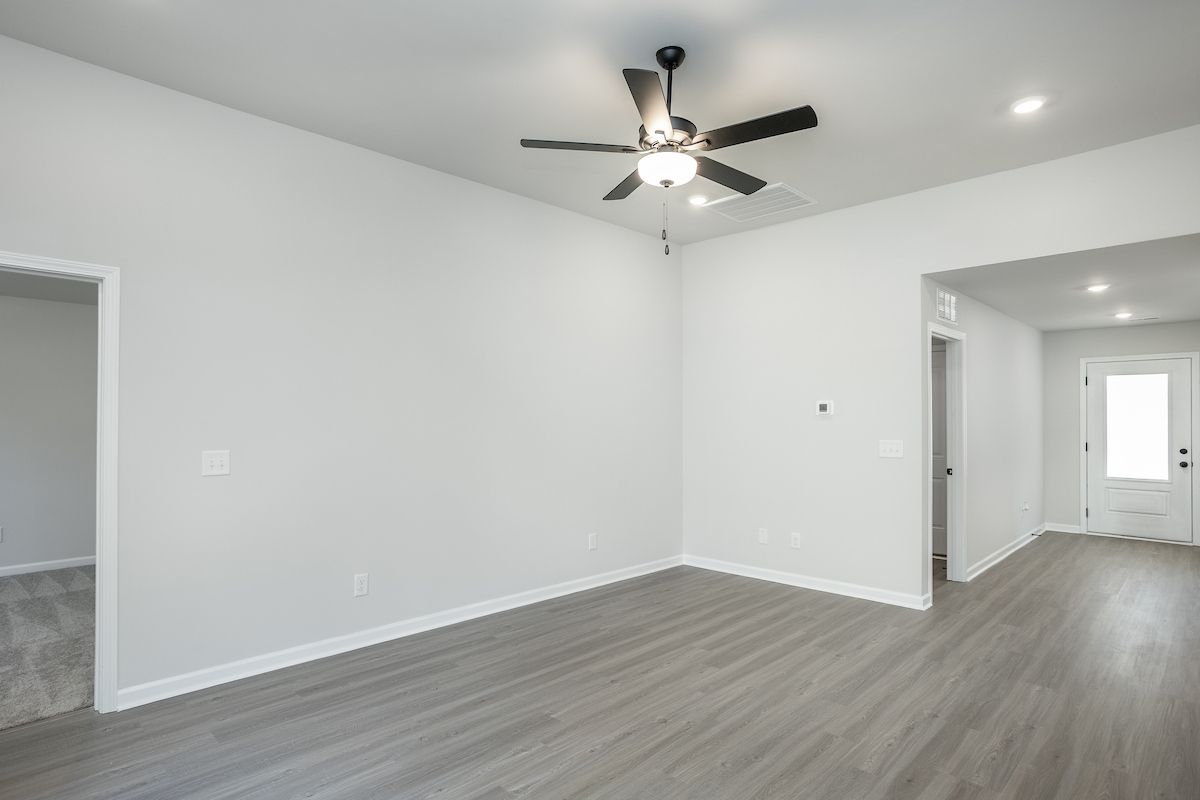 Spacious living room