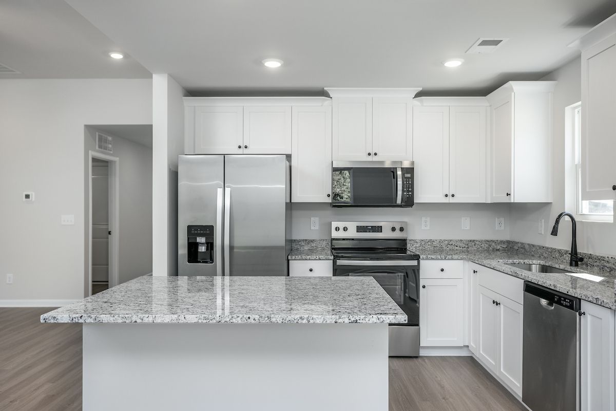 Bright and light kitchen