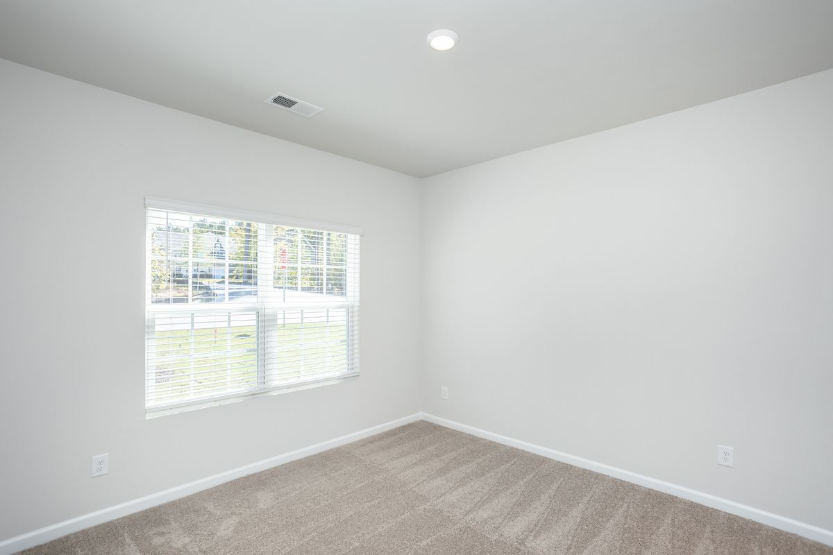 Each bedroom has a closet.