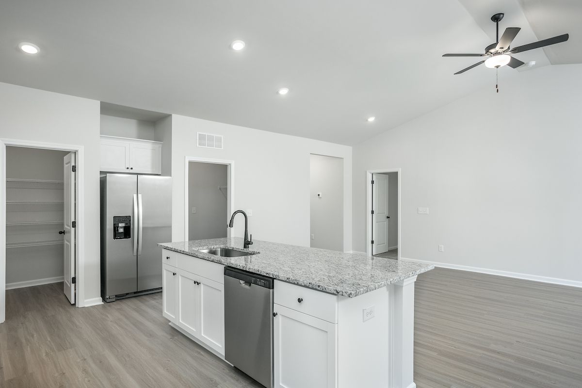 Stainless steel kitchen appliances