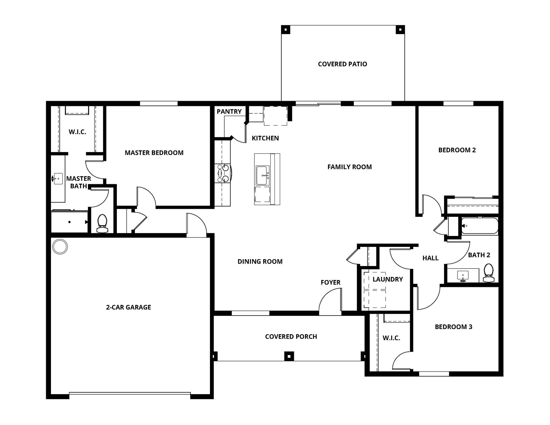 This home offers a spacious layout, chef-ready kitchen and three large bedrooms!