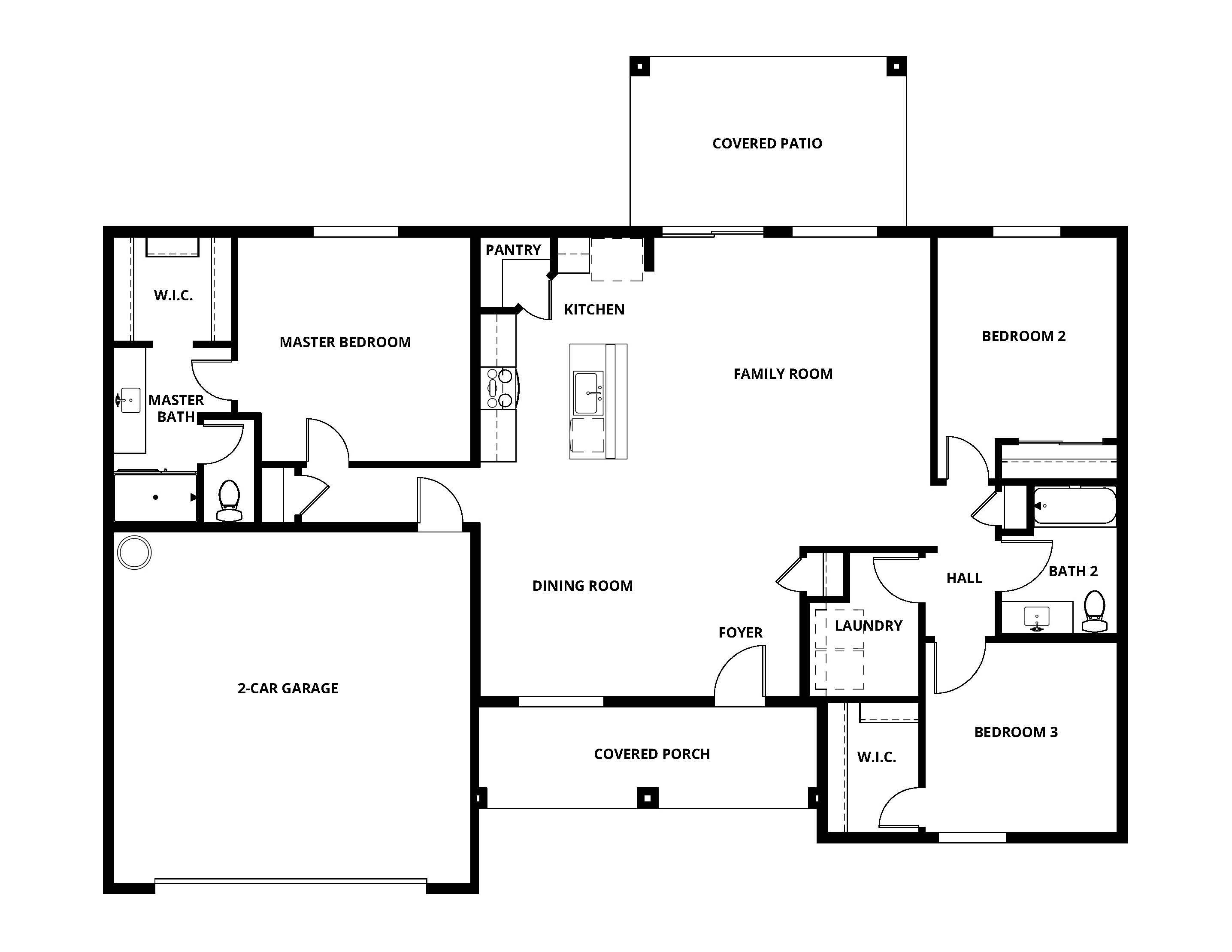 This home offers a spacious layout, chef-ready kitchen and three large bedrooms!