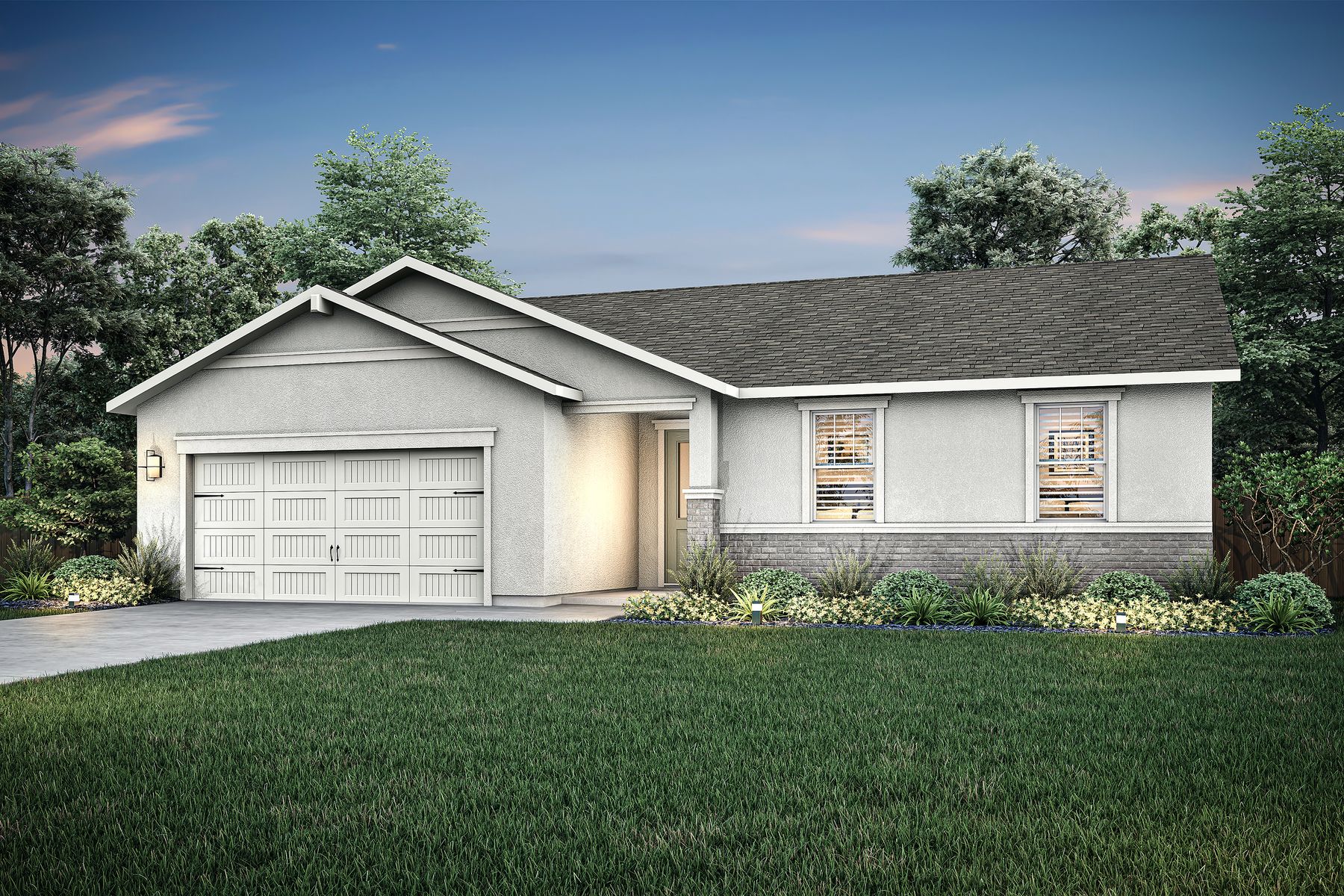 The Colfax is three bedrooms with two bathrooms. 