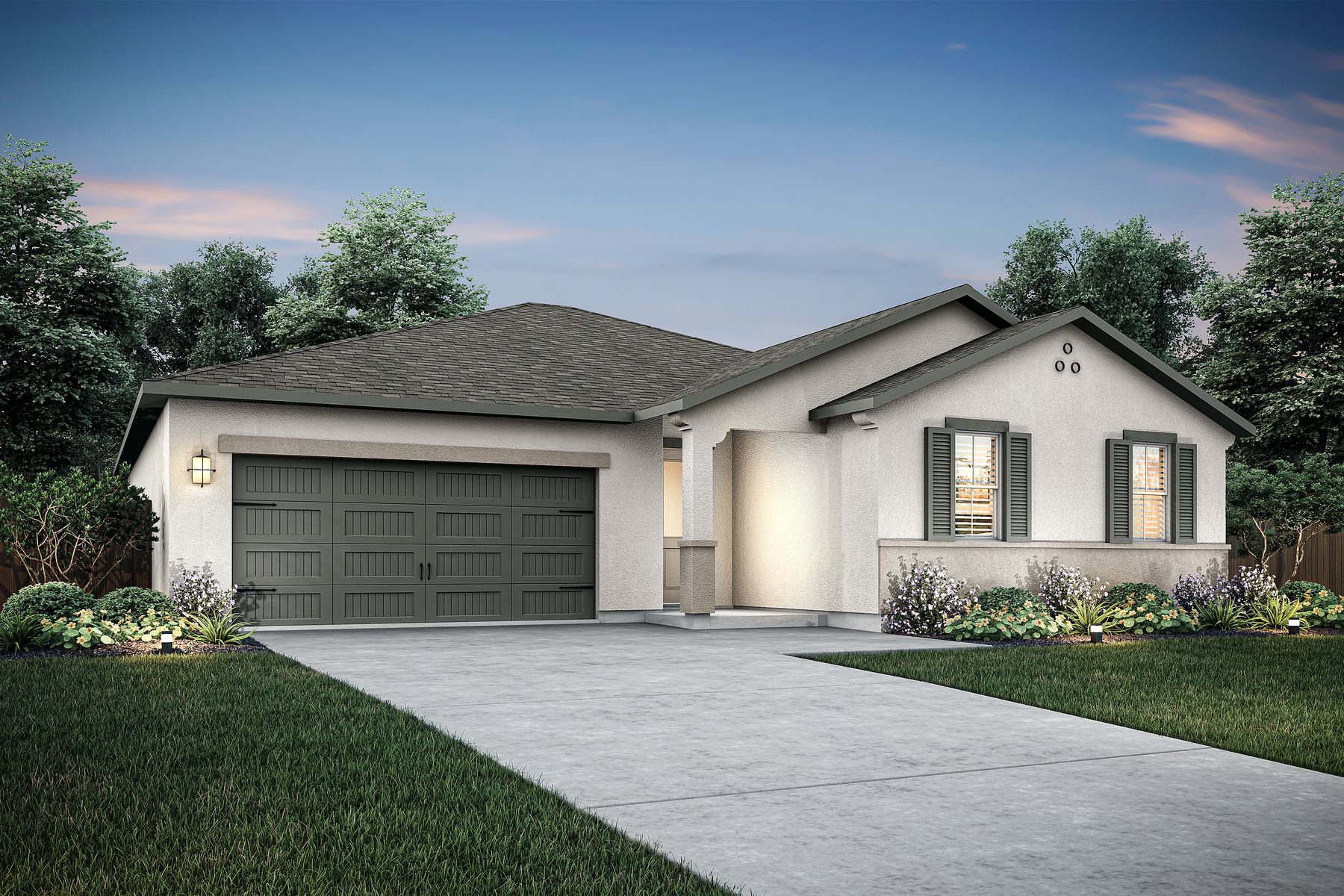 The Denair has a beautiful exterior and  a host of included upgrades!
