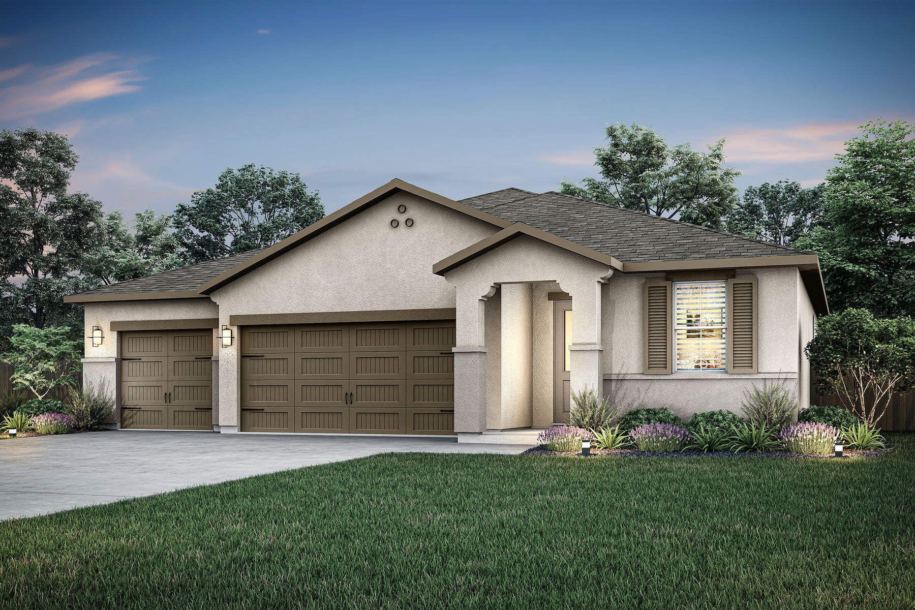 The Fairfield has the perfect amount of space for your family.