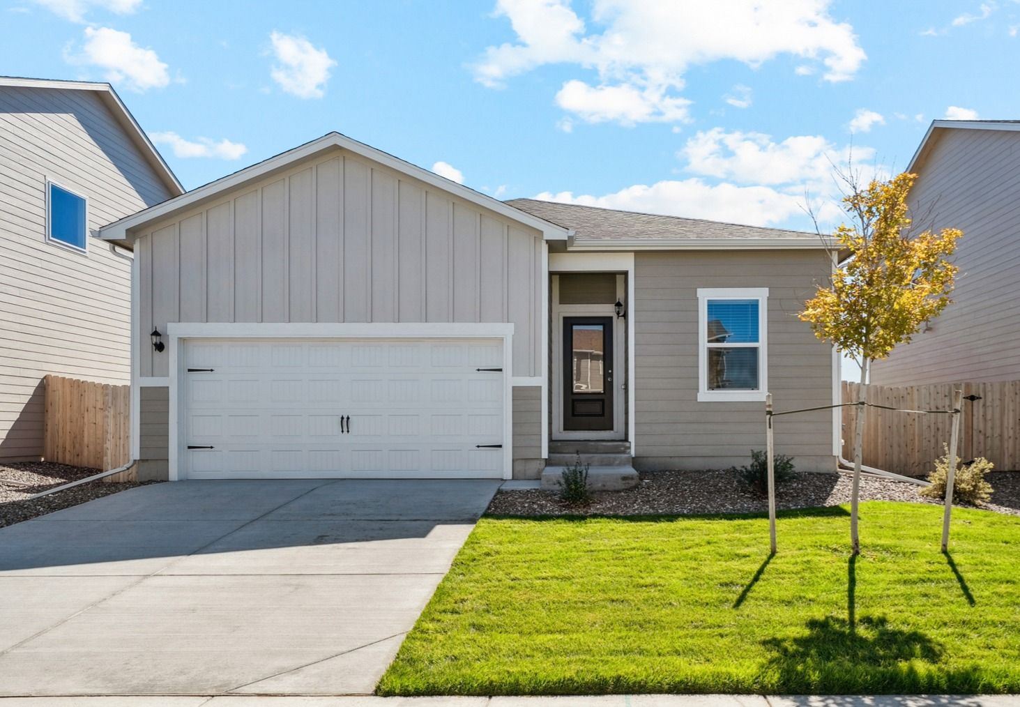 The Arapaho is a one-story floor plan.