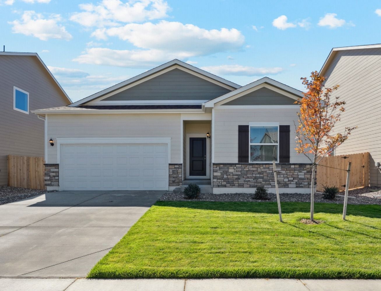 The Chatfield is a one-story floor plan