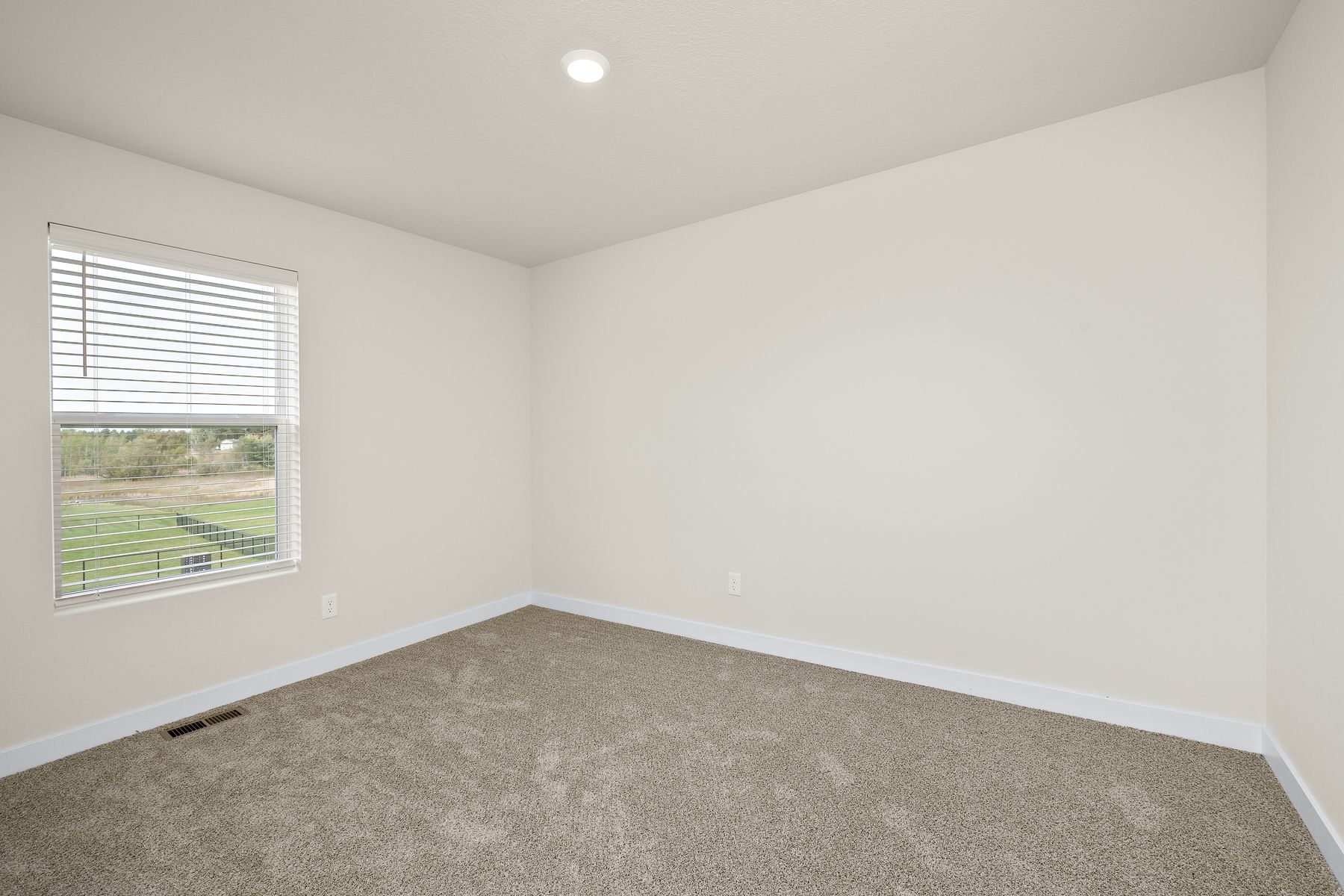The secondary bedrooms have carpet.