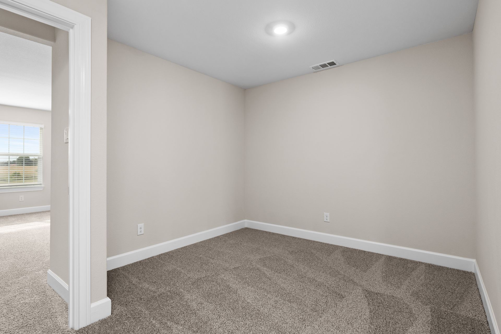 Upstairs, the loft gameroom is a versatile space.