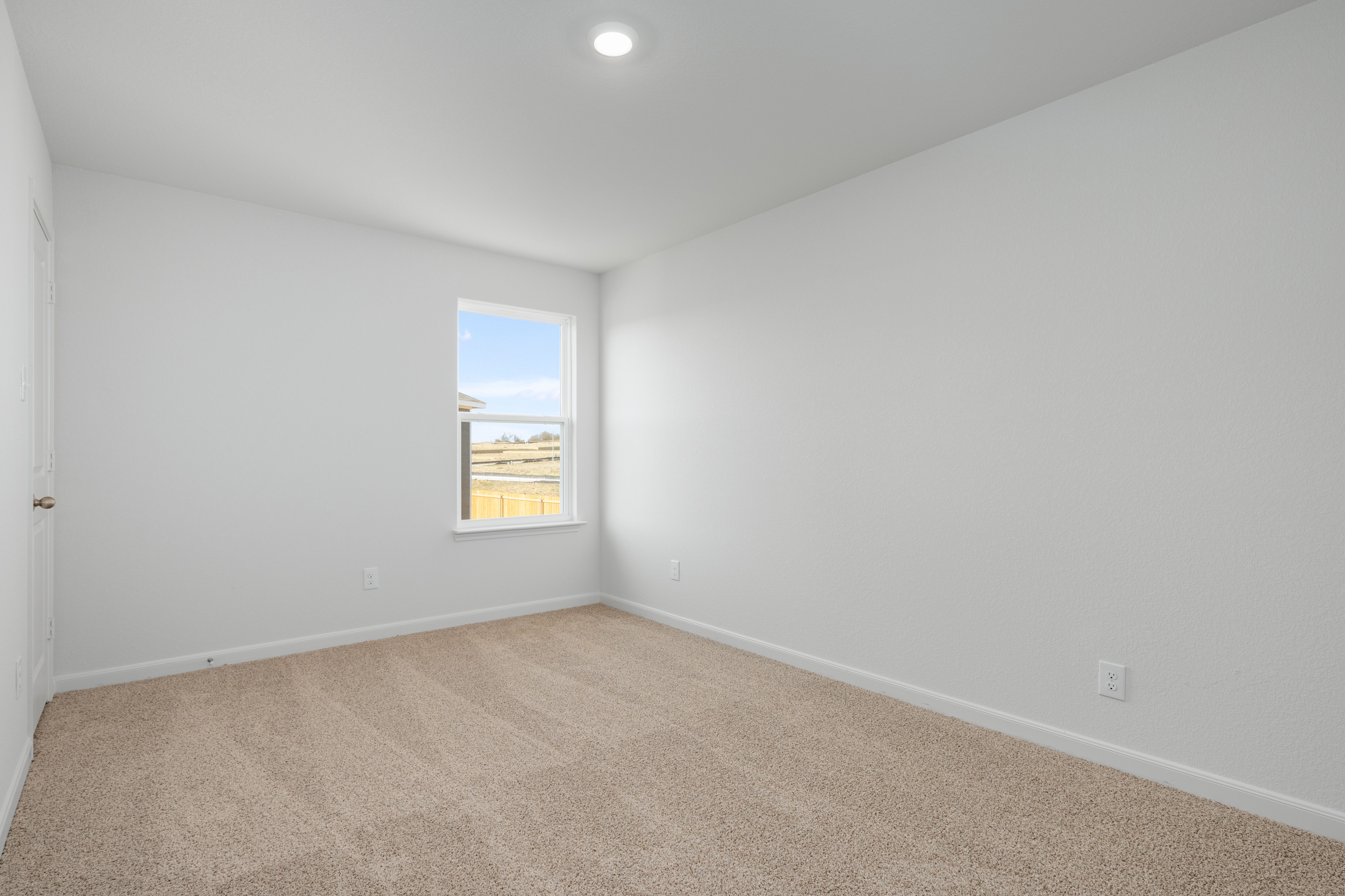 The secondary bedrooms are a perfect space for childrens bedrooms and guest rooms.