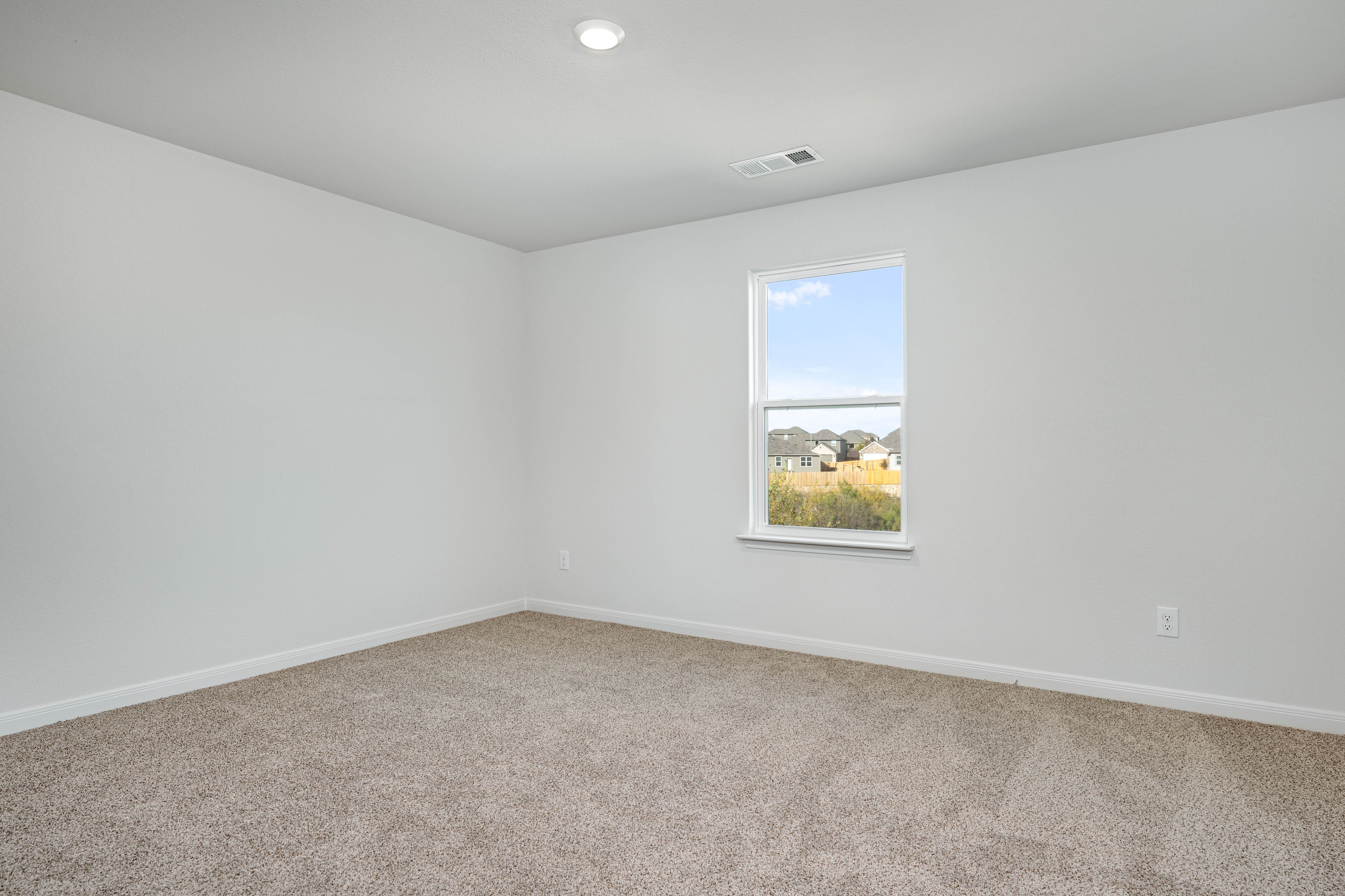 The secondary bedrooms are a perfect space for childrens bedrooms and guest rooms.