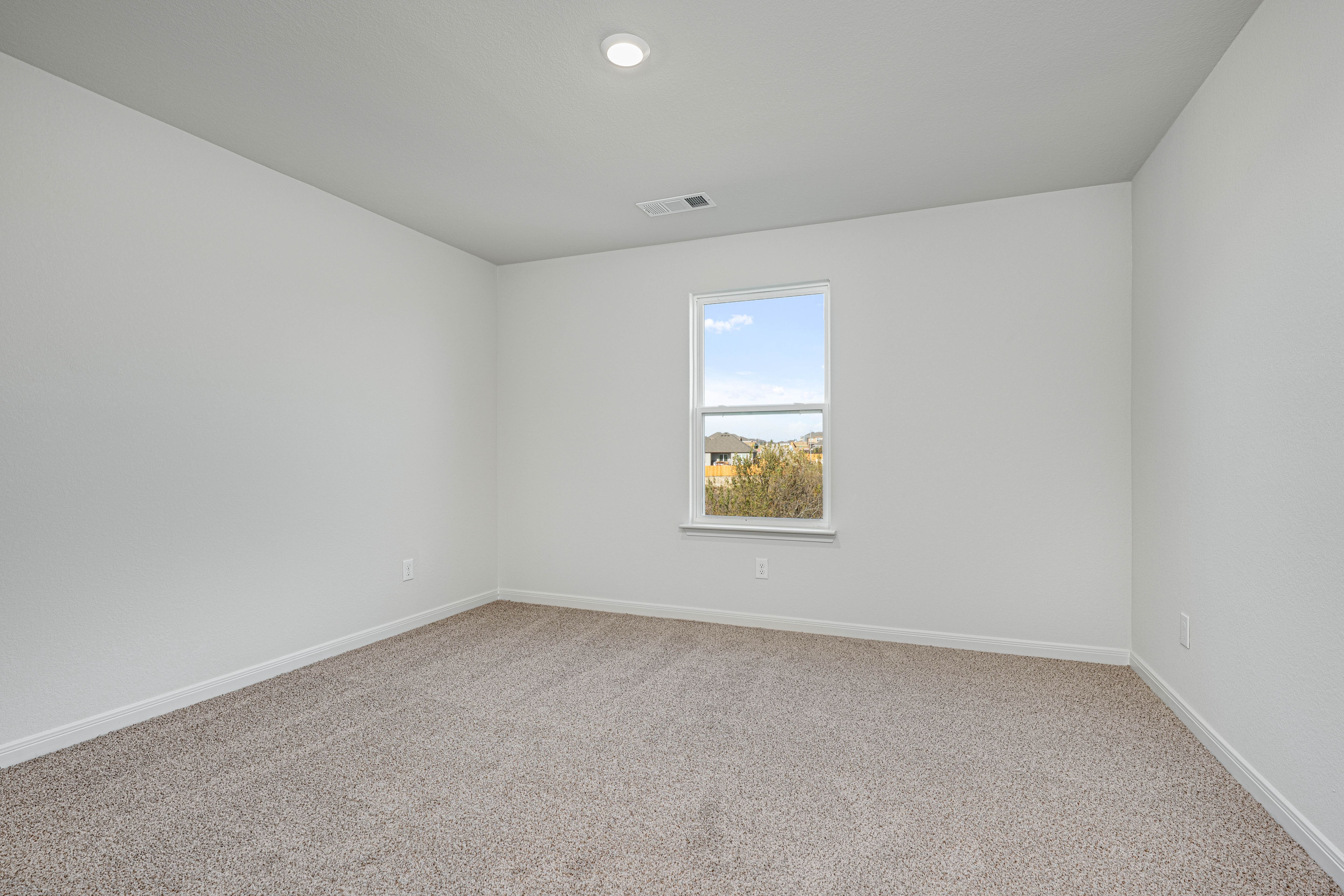 The secondary bedrooms are a perfect space for childrens bedrooms and guest rooms.
