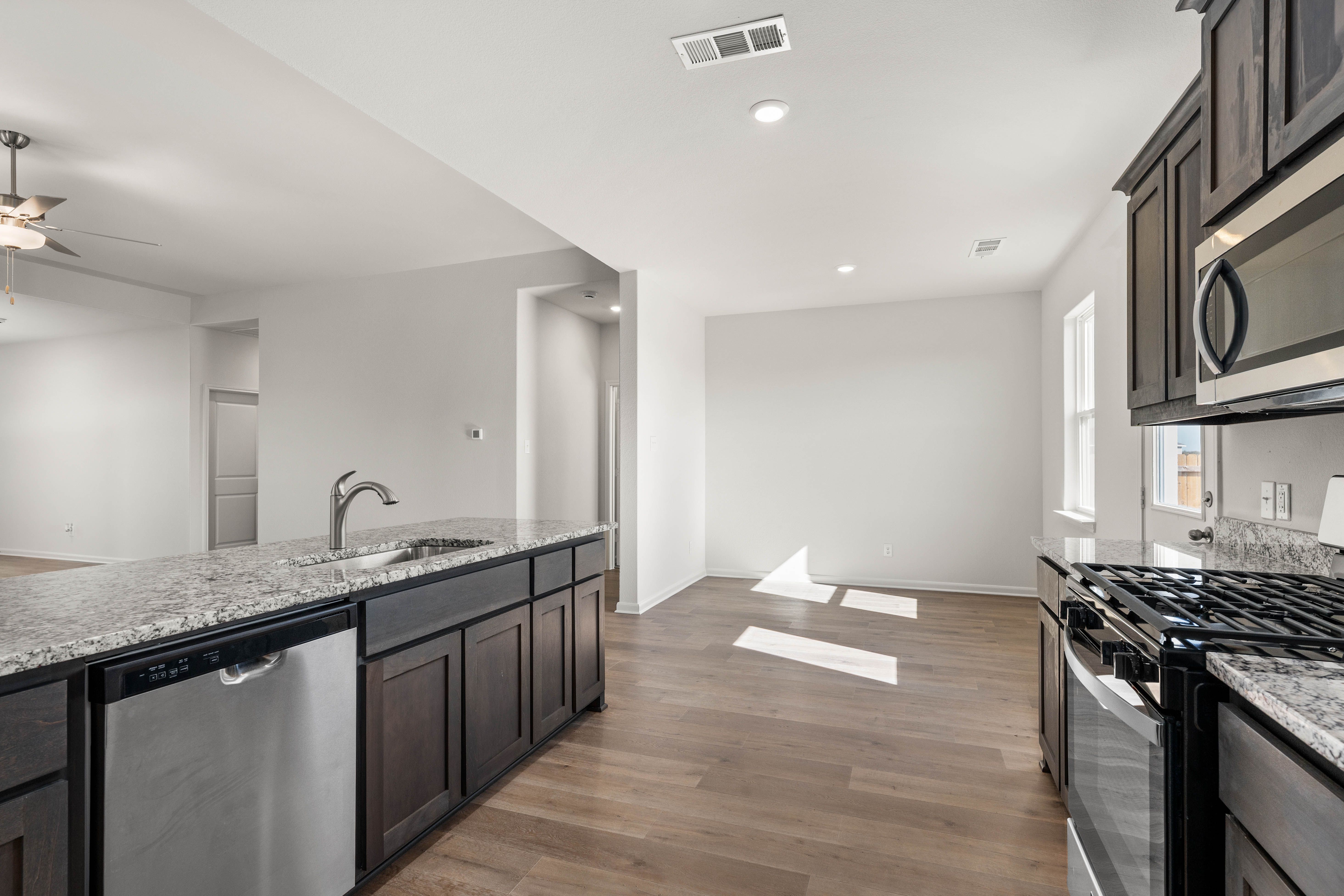 The Reed has a wonderful open-concept floor plan.