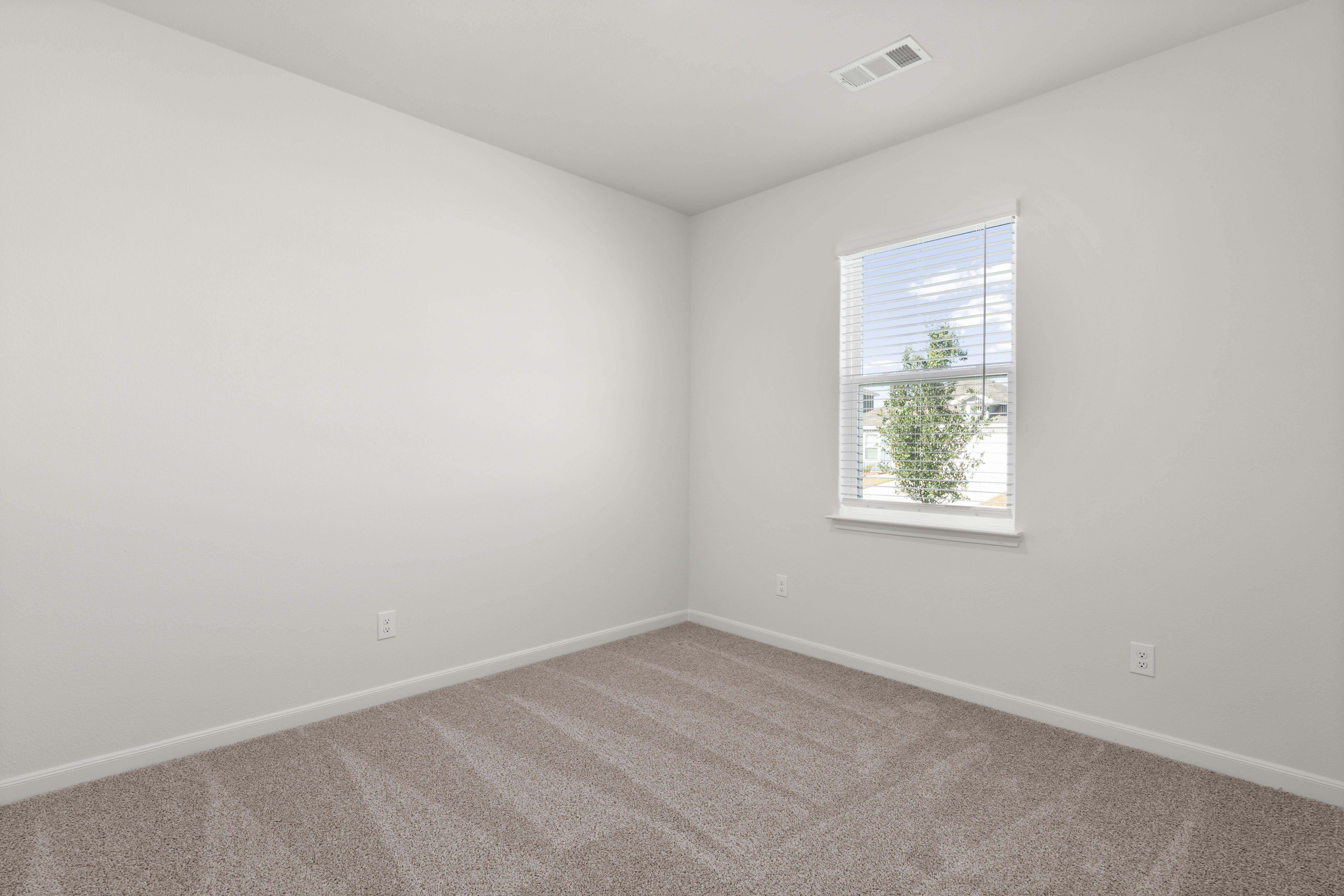 The secondary bedrooms are a perfect space for children's bedrooms or guest rooms.