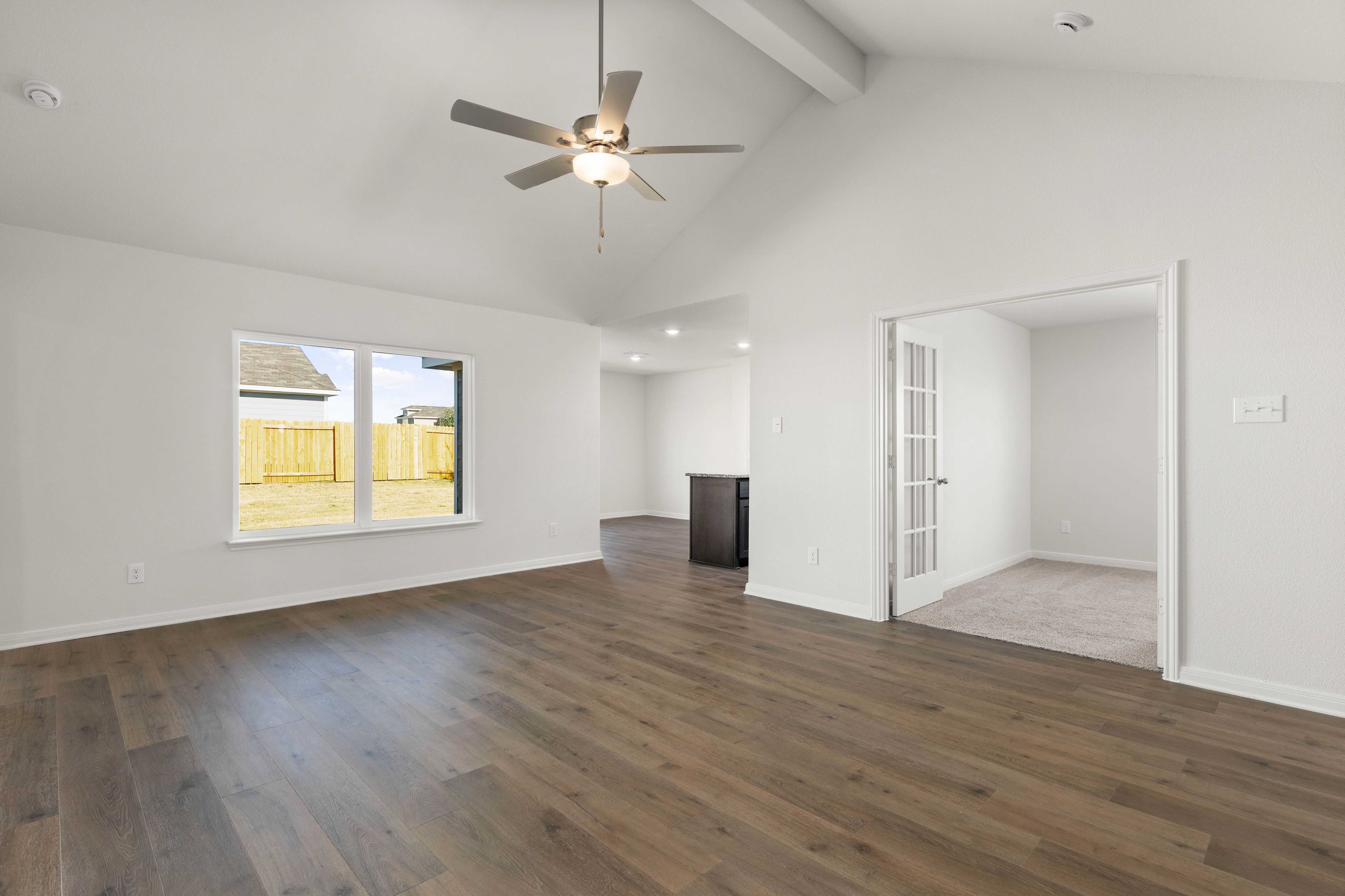 The Sabine has a wonderful, open-concept floor plan.