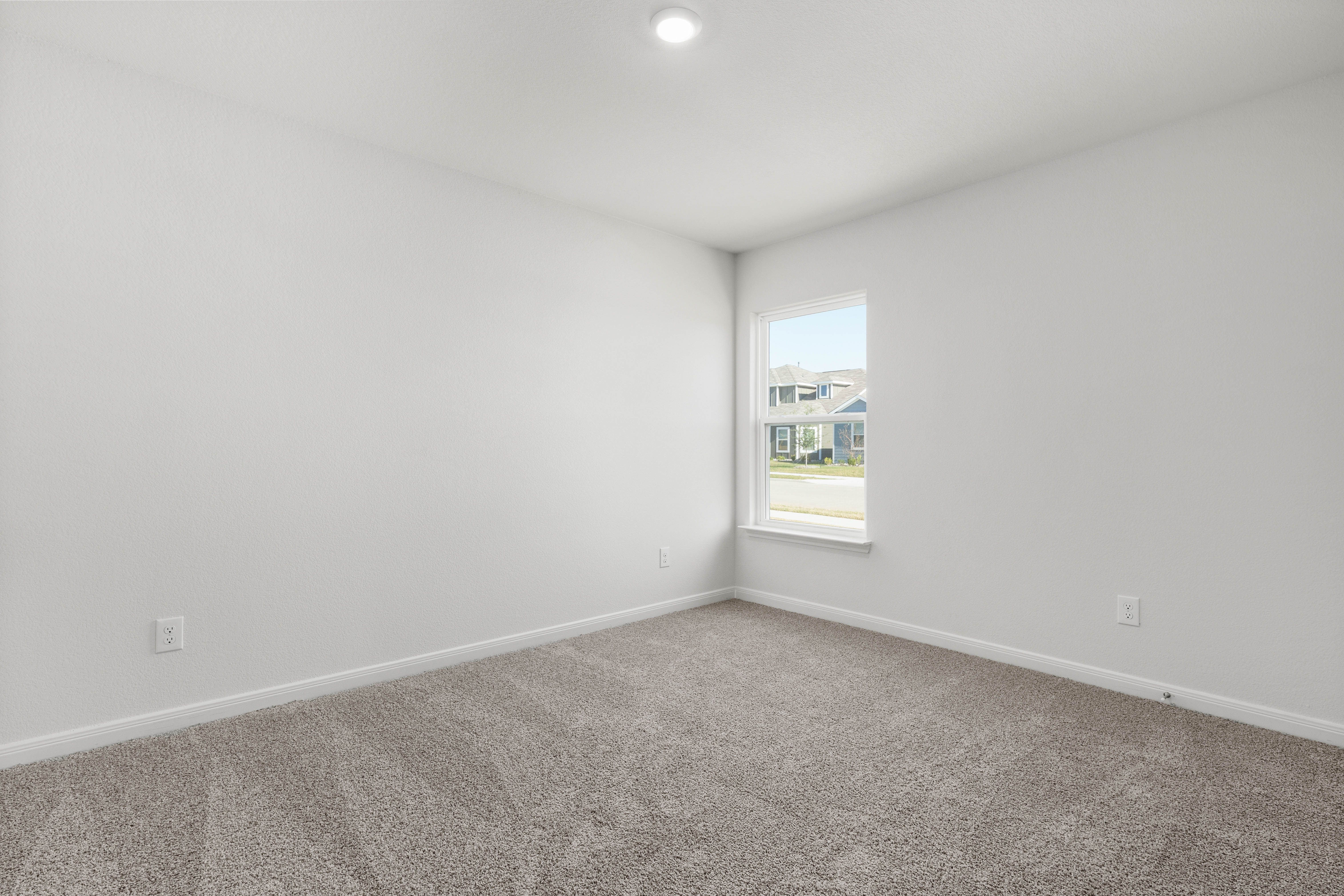 The secondary bedrooms are a great space for childrens bedrooms or guest rooms.