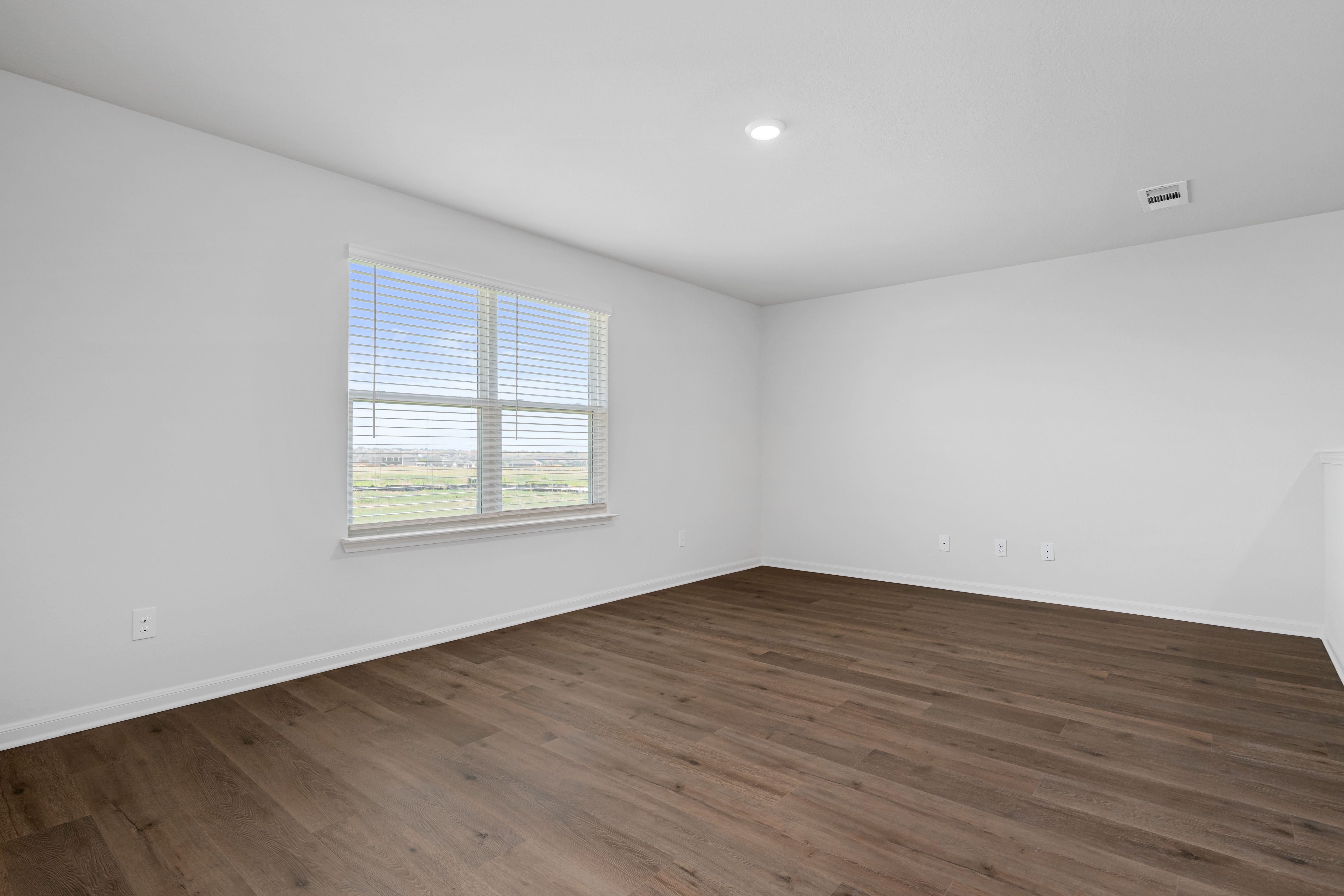 The upstairs loft is a versatile space.