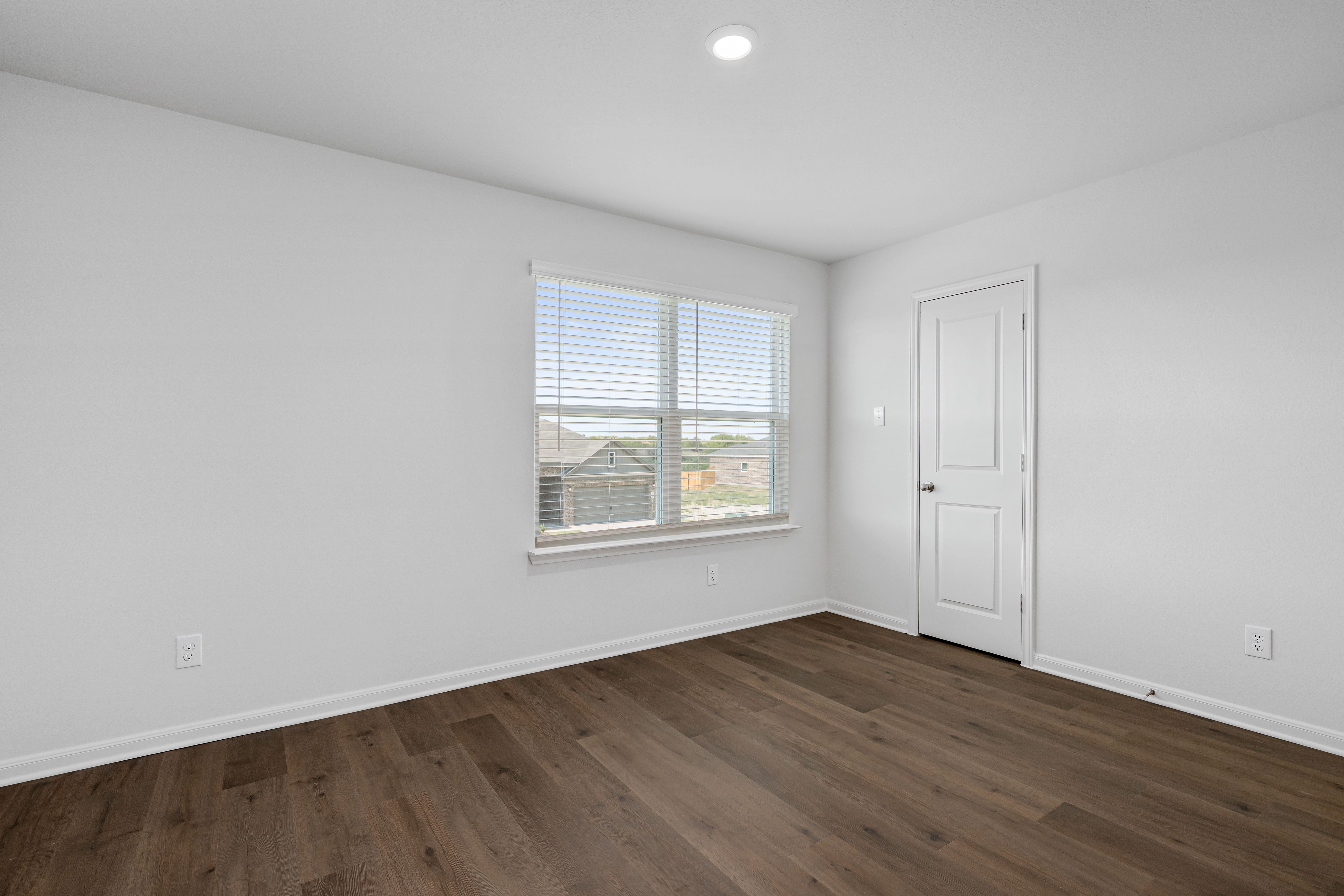The secondary bedrooms are a great space for for children's bedrooms and guest rooms.