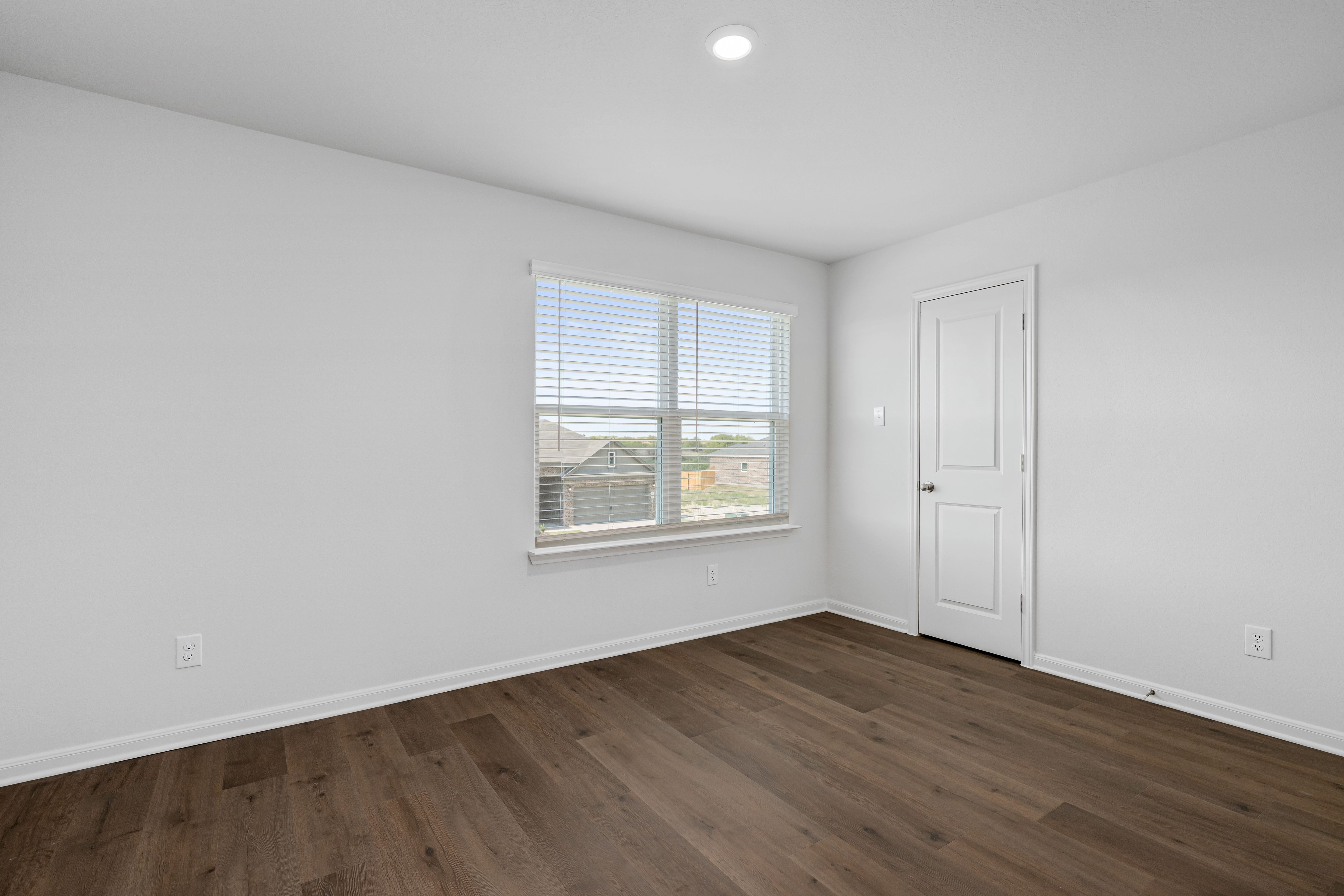 The secondary bedrooms are a great space for for children's bedrooms and guest rooms.