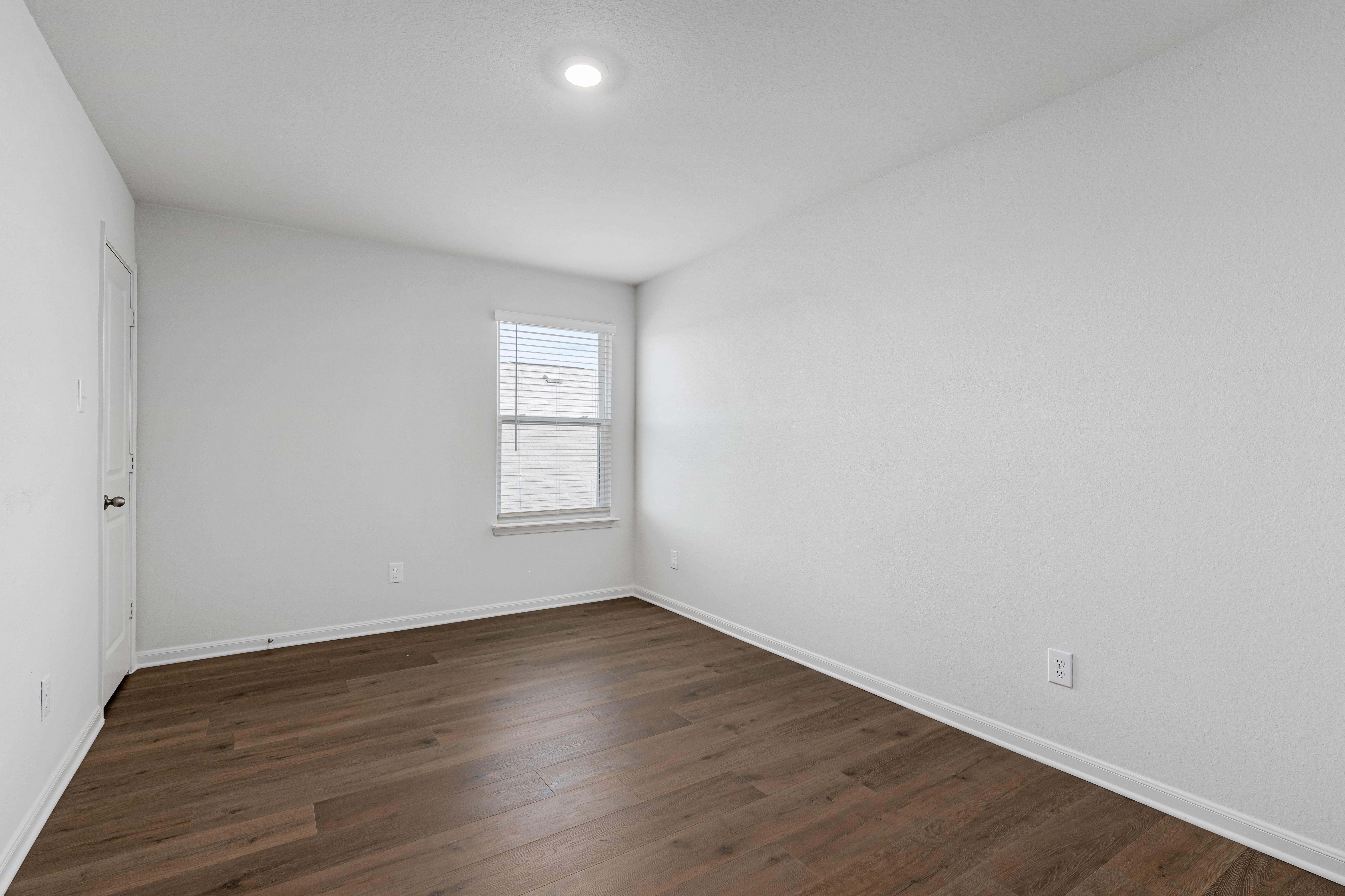 The secondary bedrooms are a great space for for children's bedrooms and guest rooms.