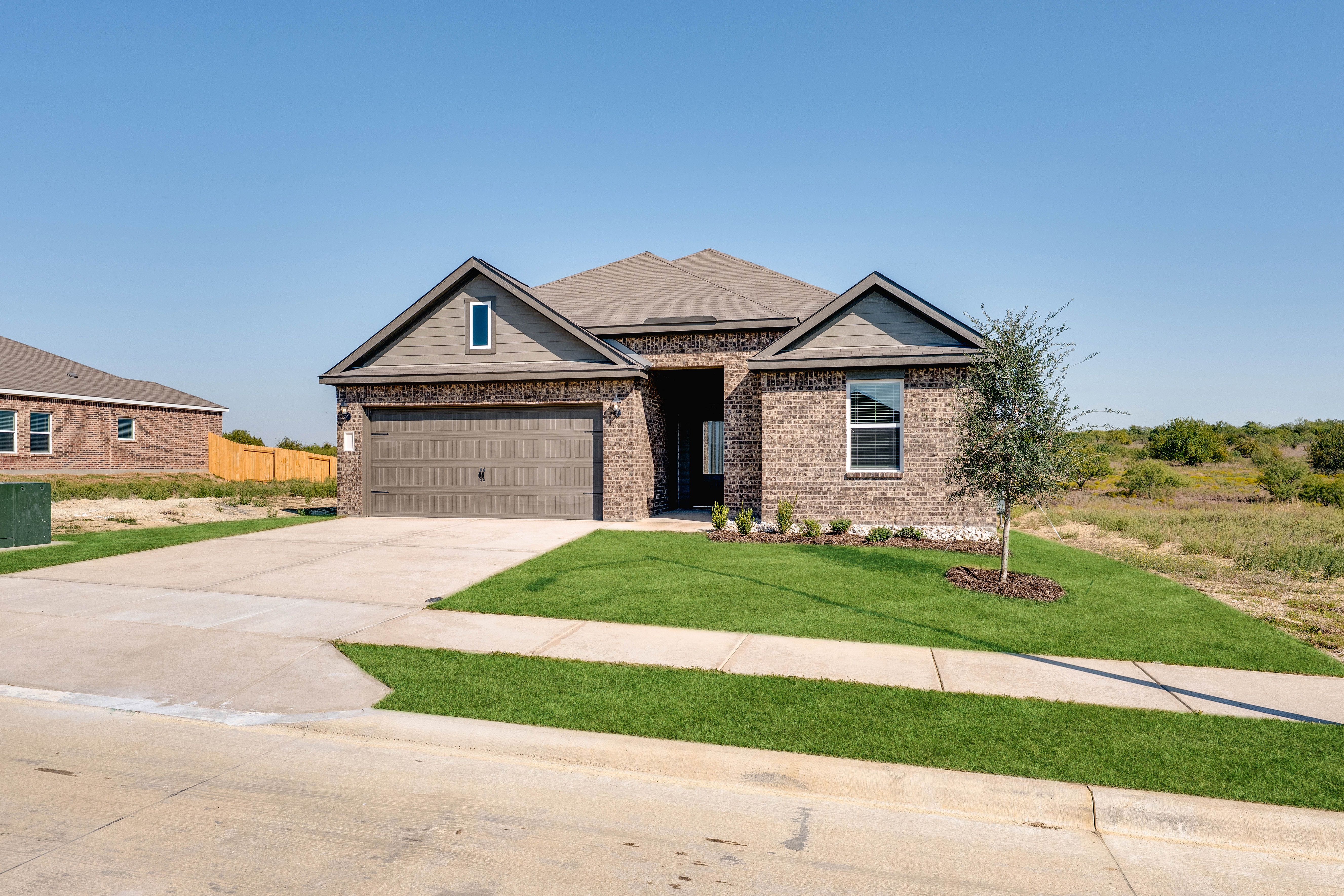 The Cassidy has a beautiful siding exterior.