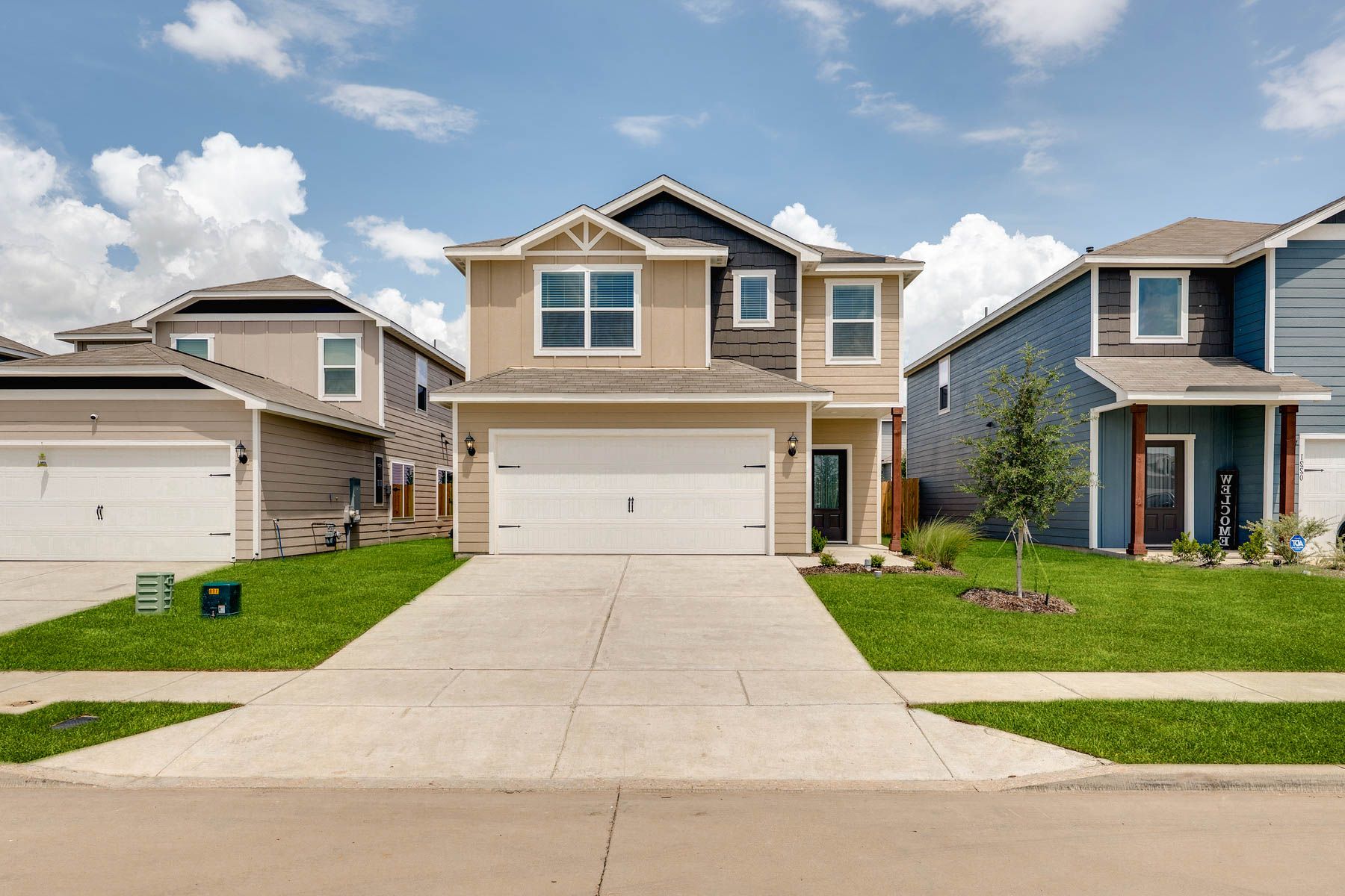 The Juniper is a beautiful two-story home.