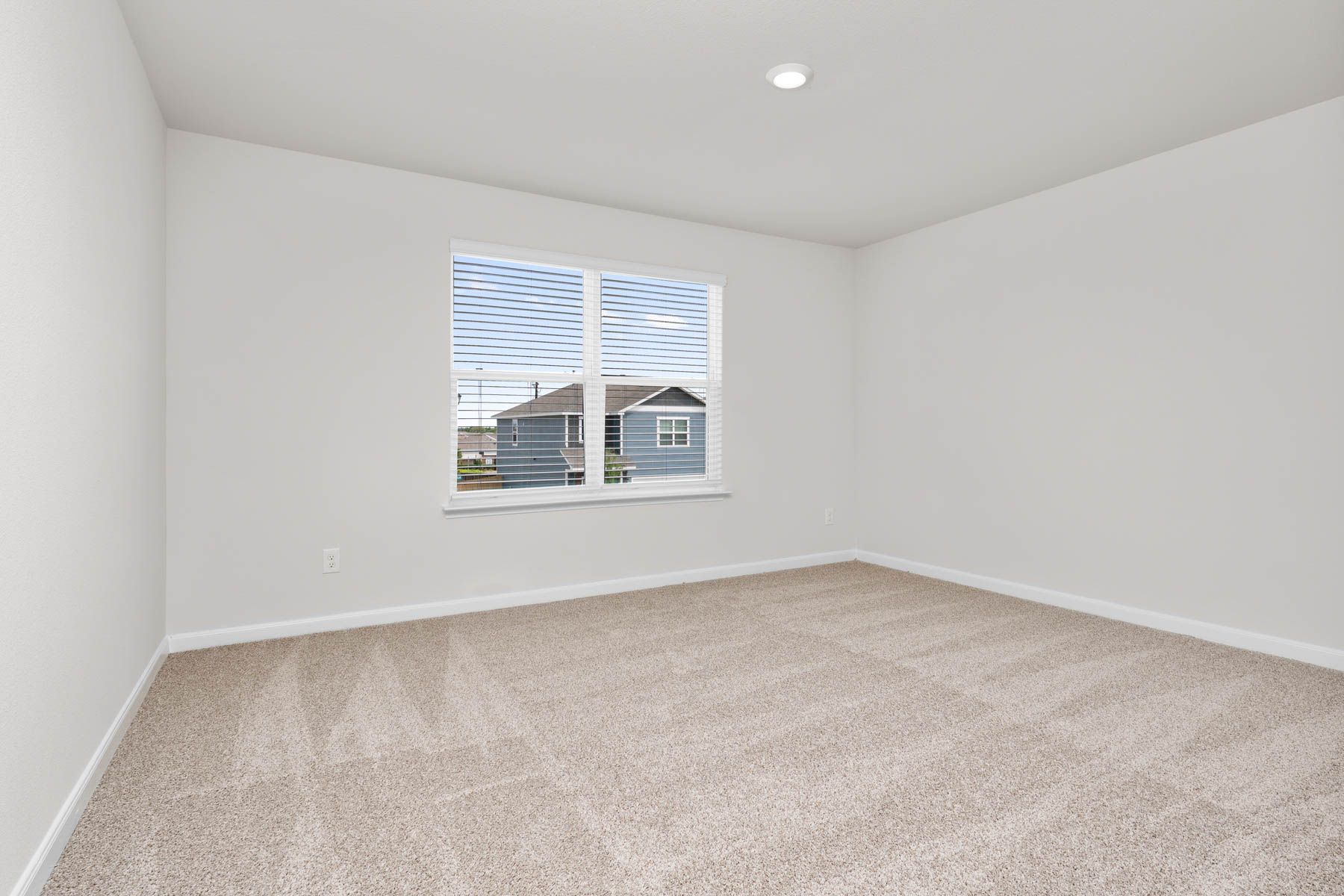 The secondary bedrooms are a great space for guest rooms and children's bedrooms. 
