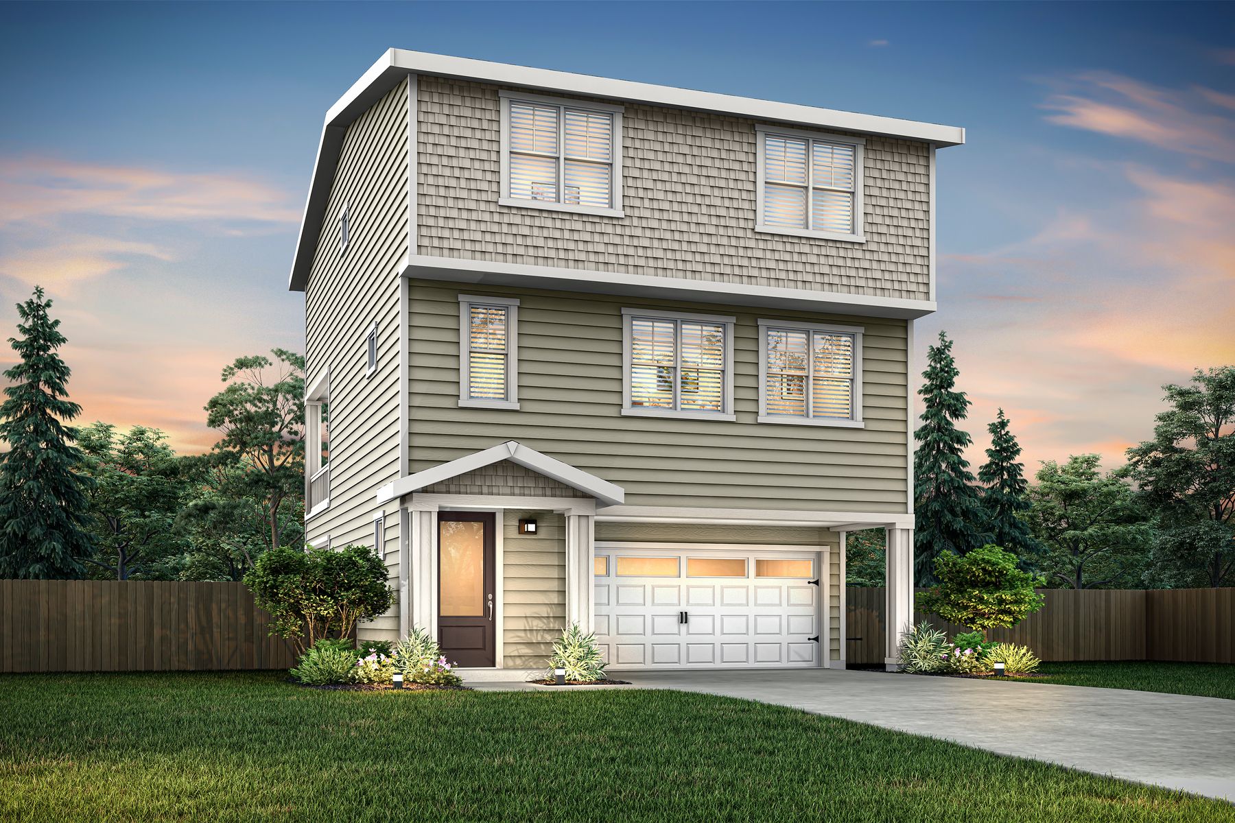 Evergreen floor plan