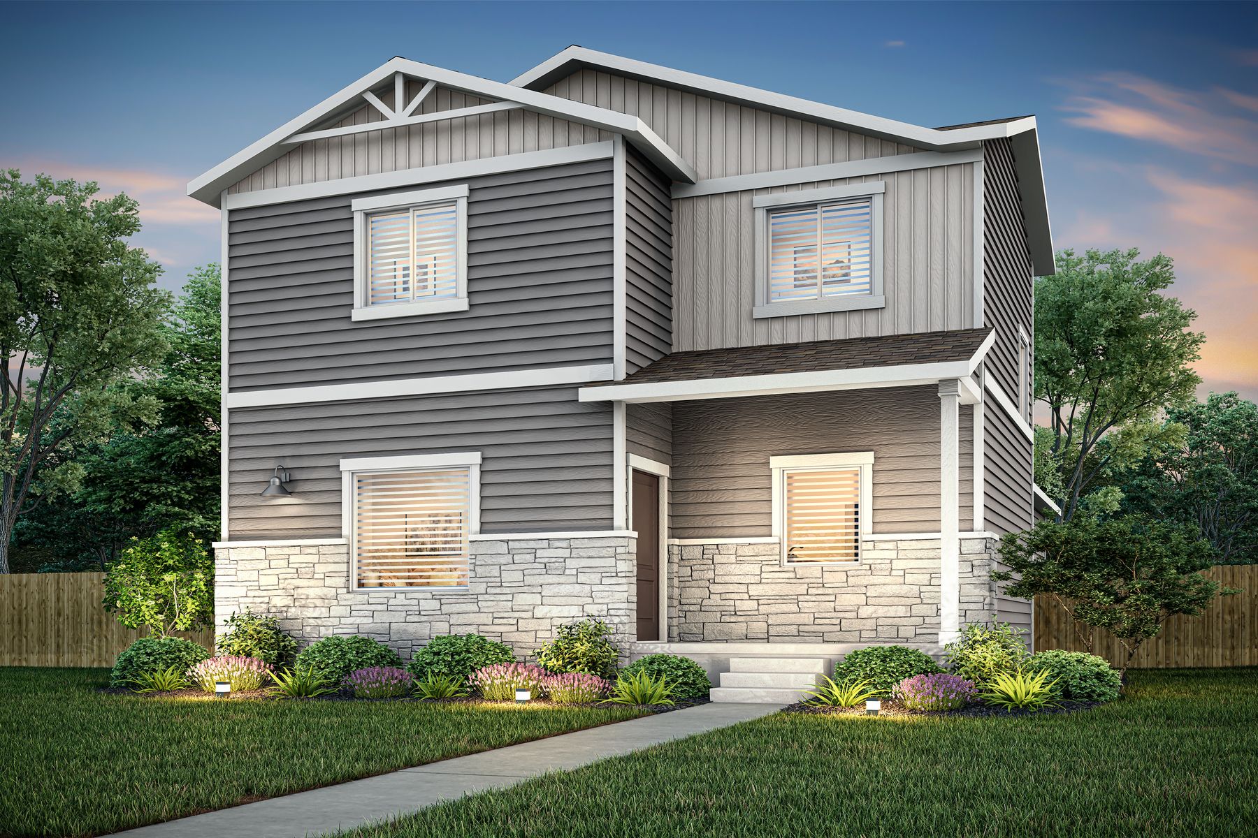 The homes in Farmstead are spacious and ready for you!