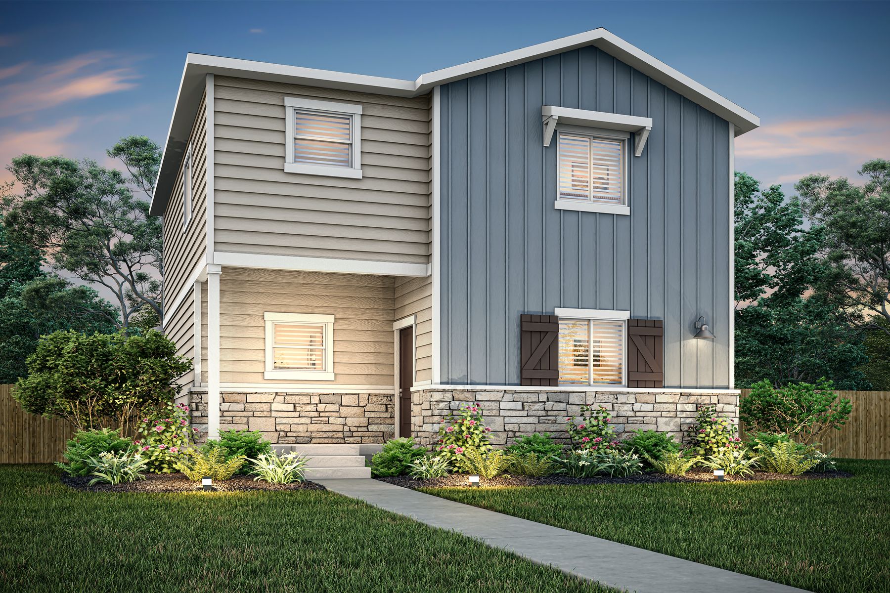 These beautiful homes are move in ready!