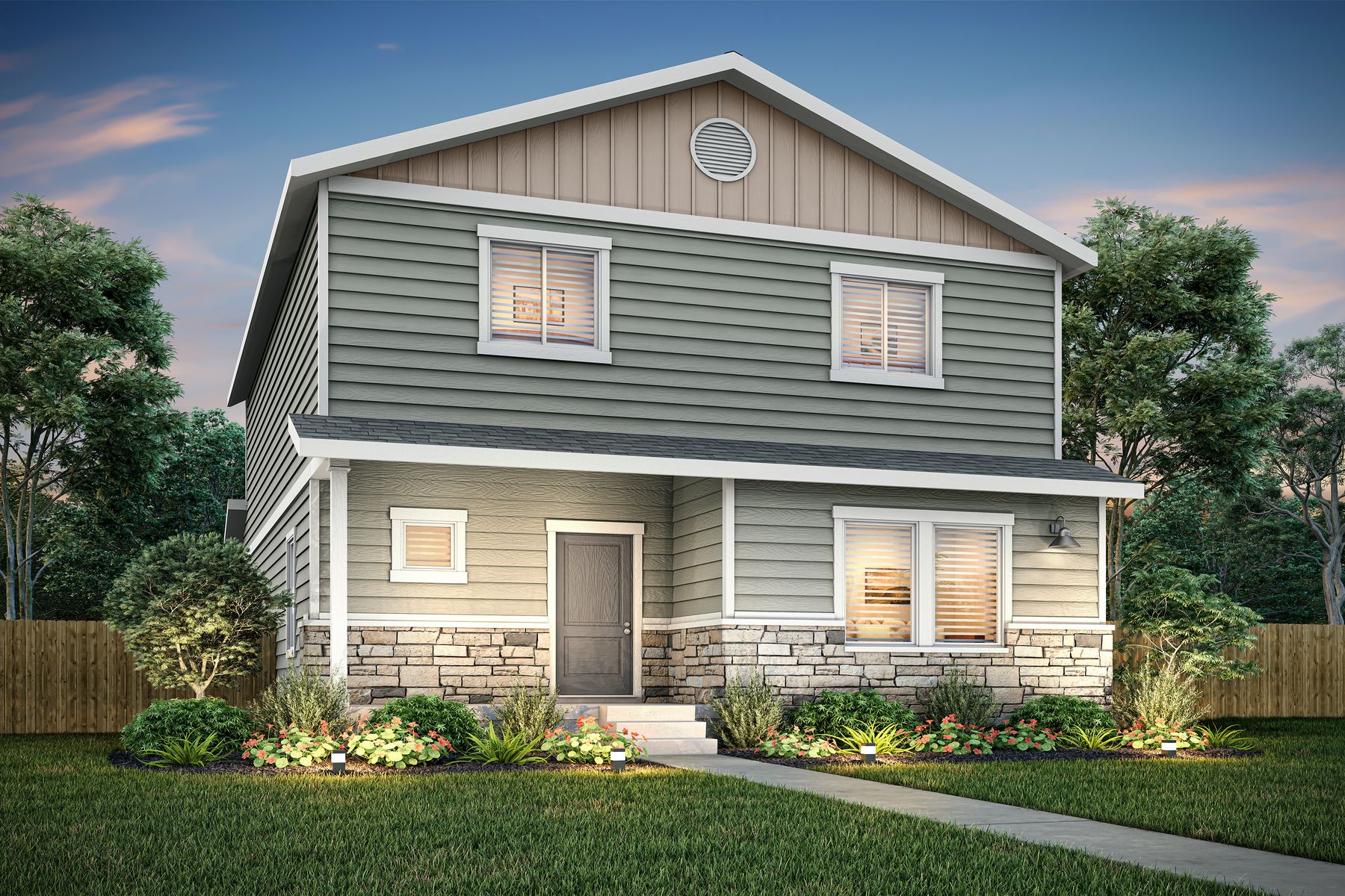 The Daisy has the perfect amount of space for you and your family. 