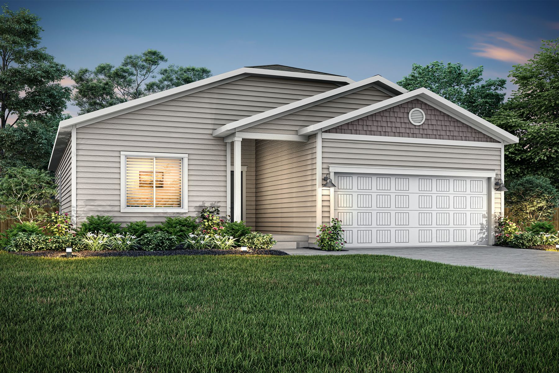 The Durango is a beautiful single story home.